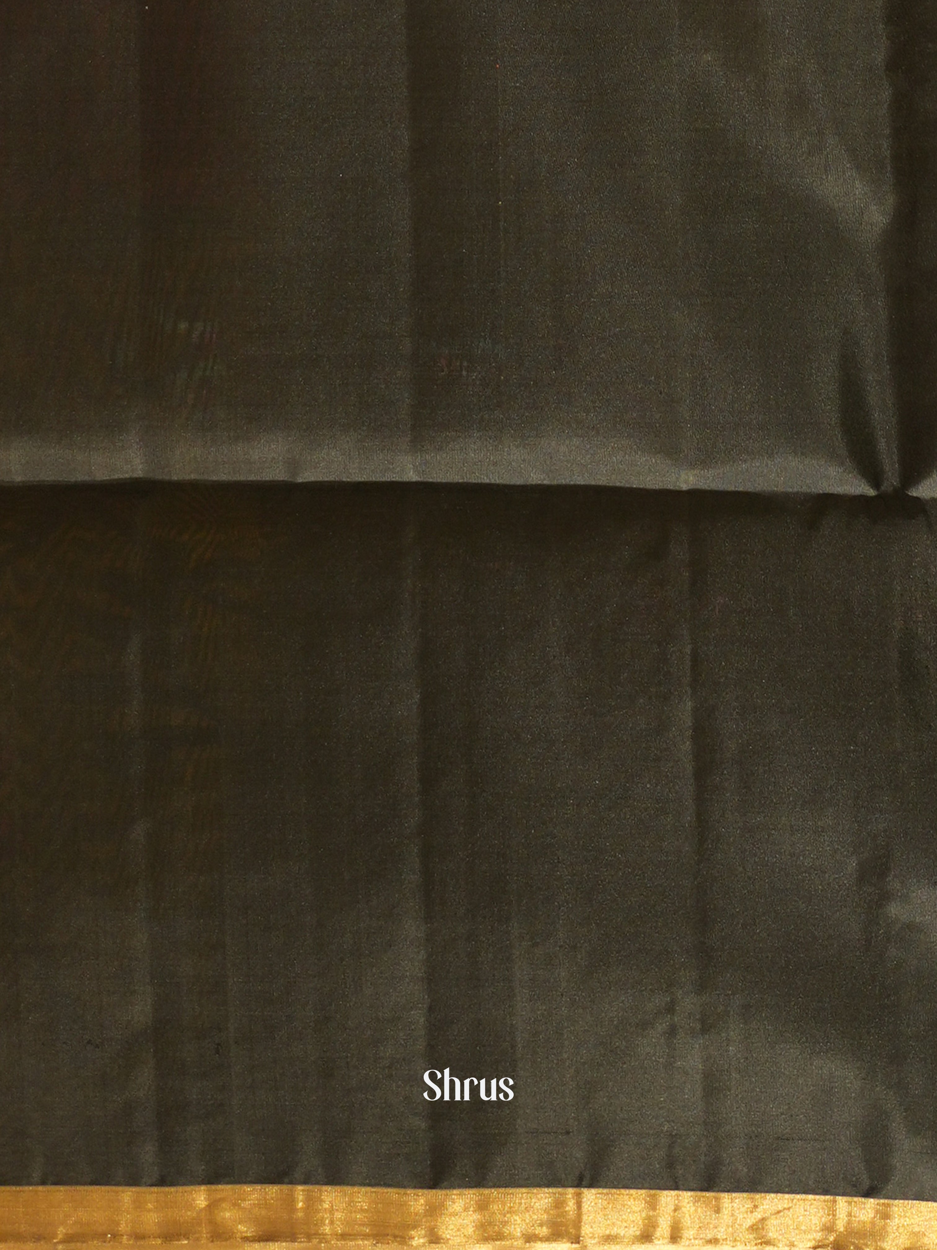 Brick & Black - Soft Silk Saree