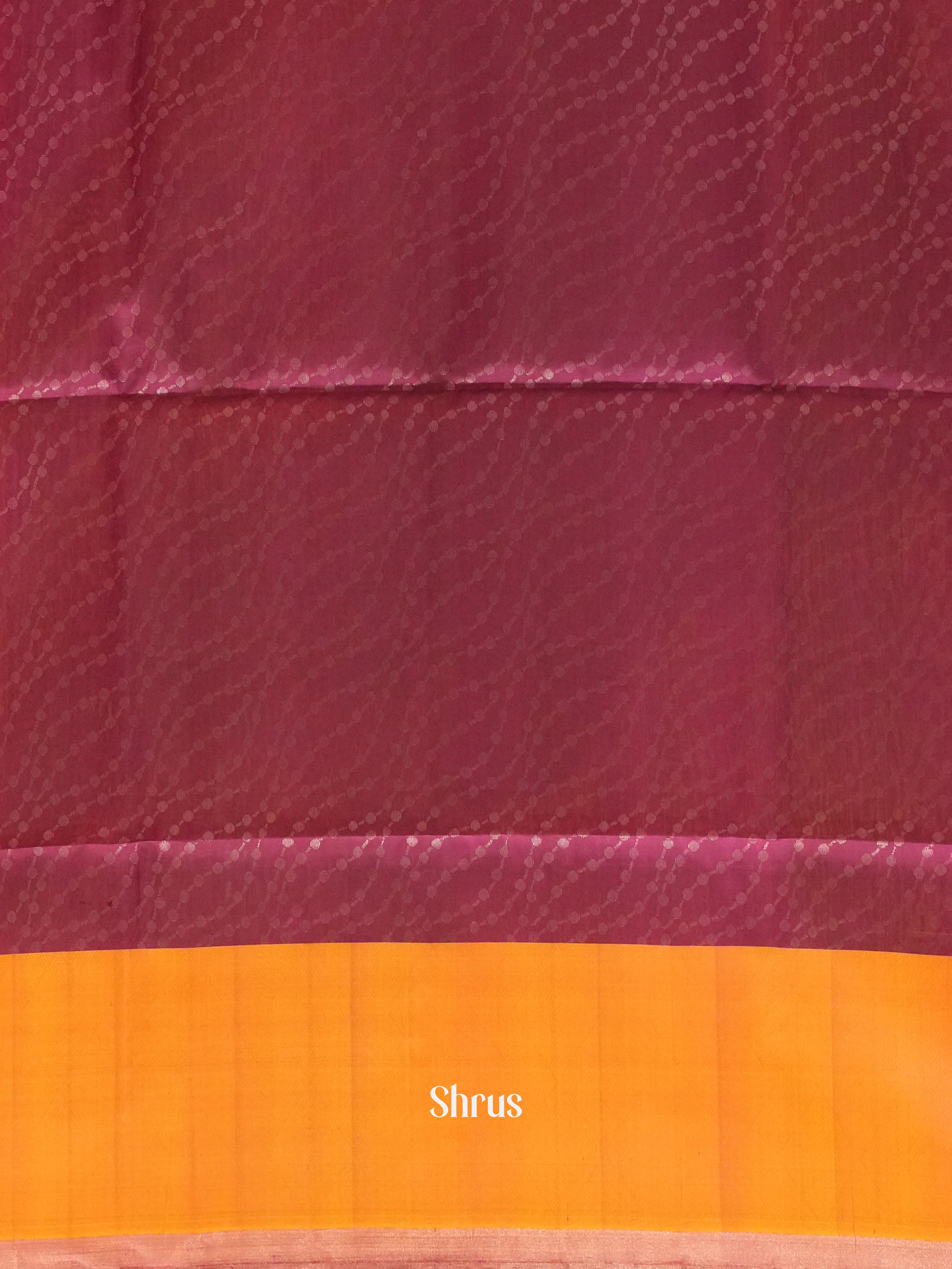 Orangish Pink & Majenta - Soft Silk