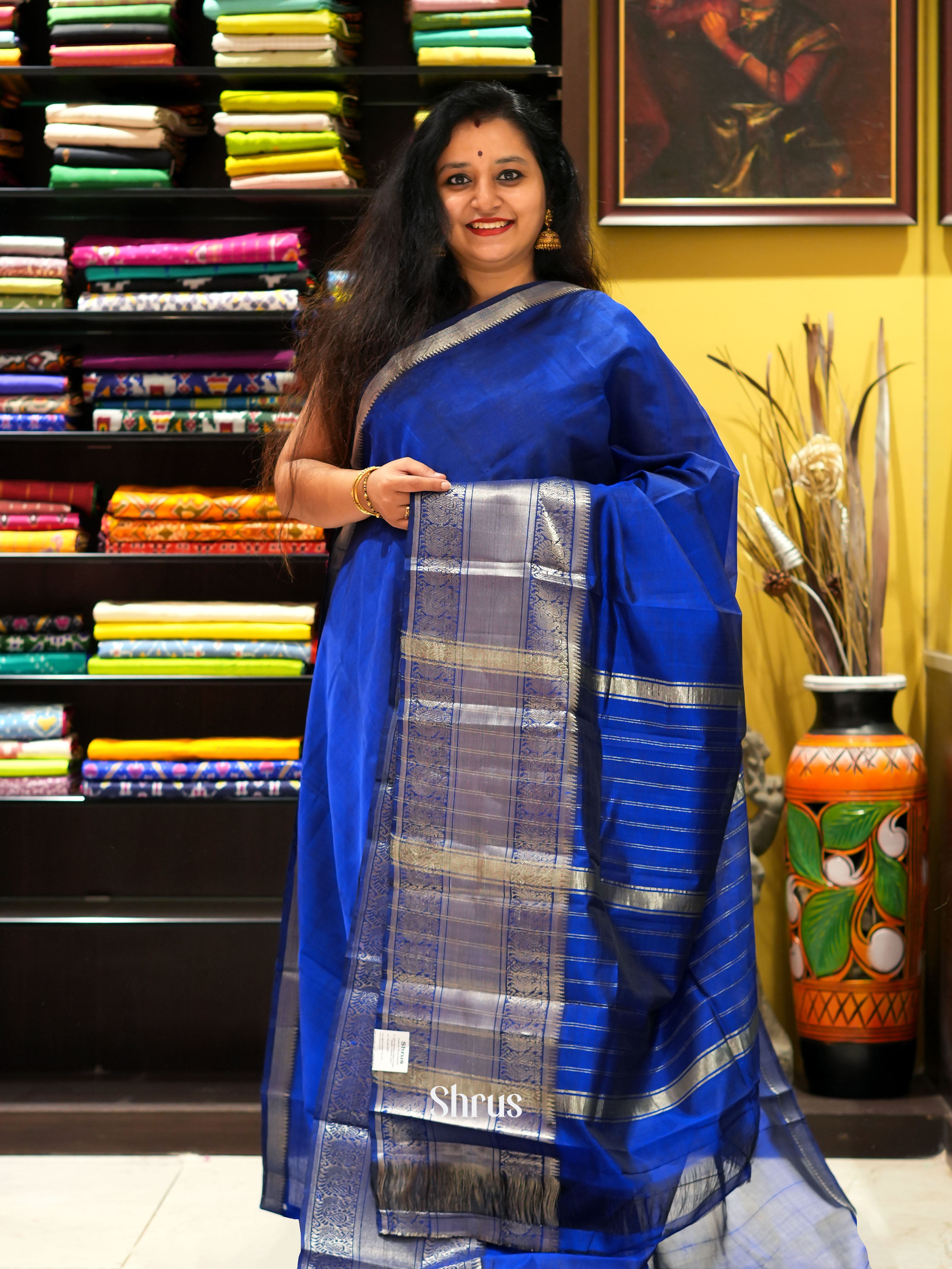 CGS18084 - Mangalagiri silkcotton saree