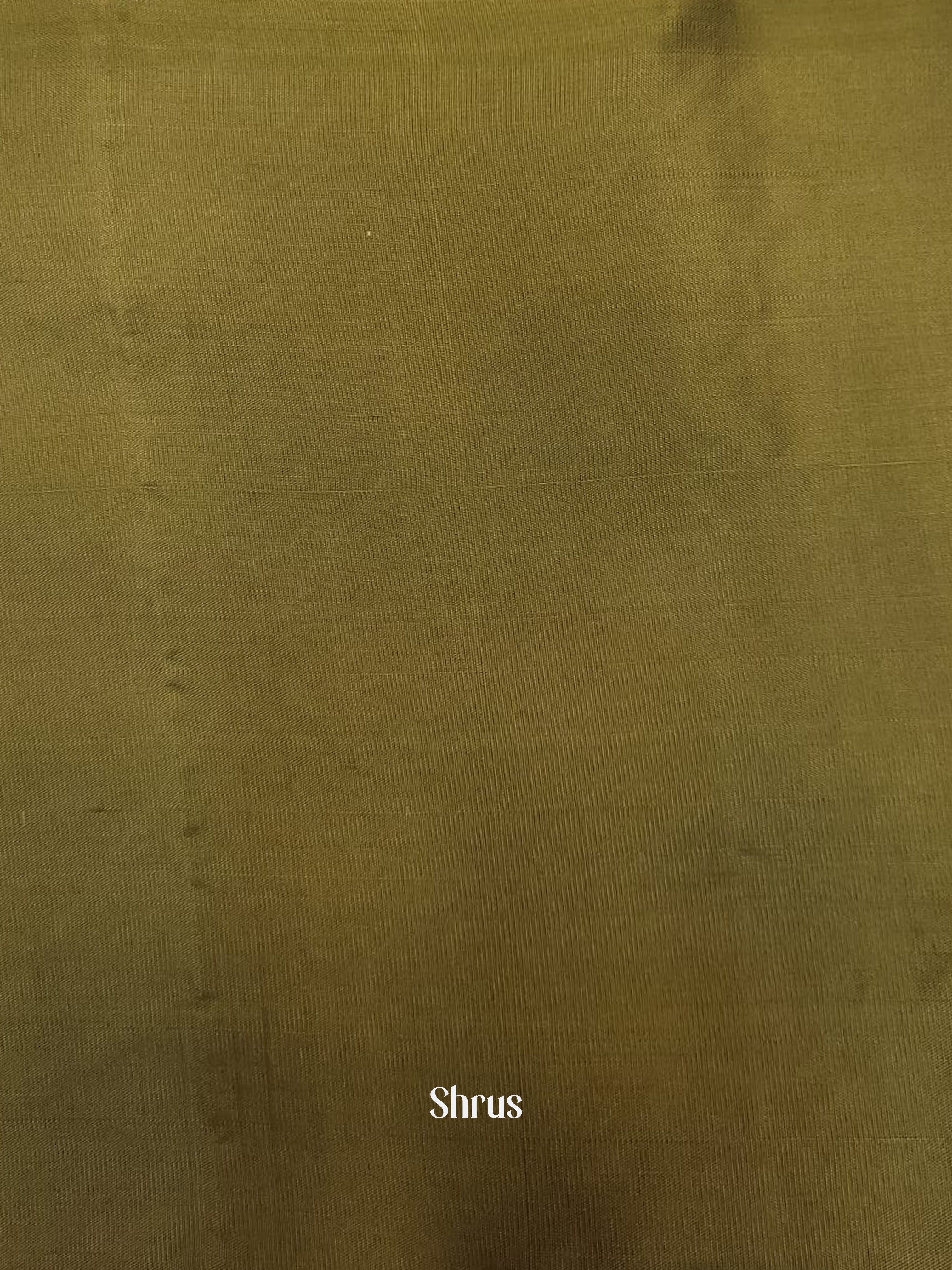 Orange & Green - Softsilk-halfpure Saree - Shop on ShrusEternity.com
