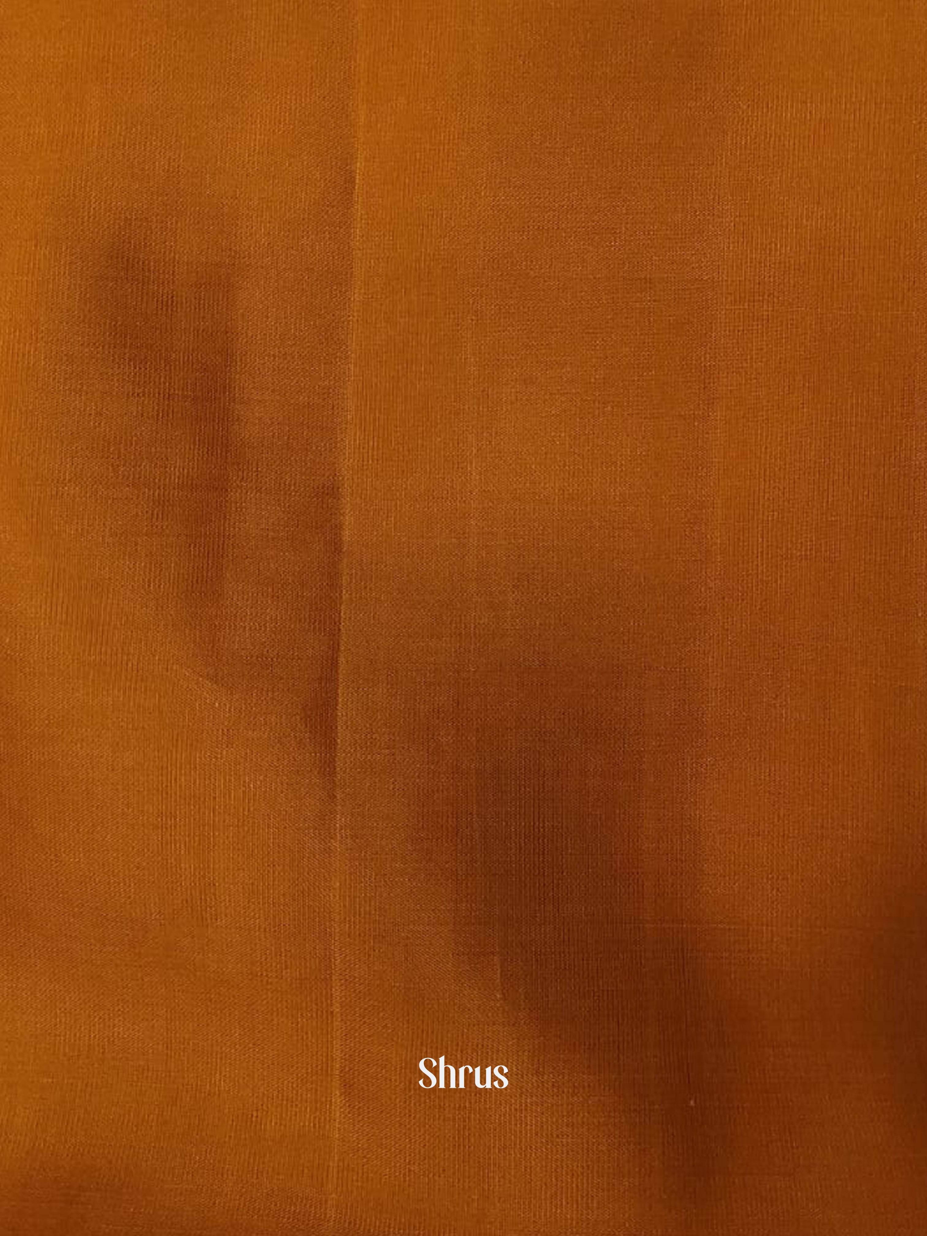 Orange & Mustard - Softsilk-halfpure Saree