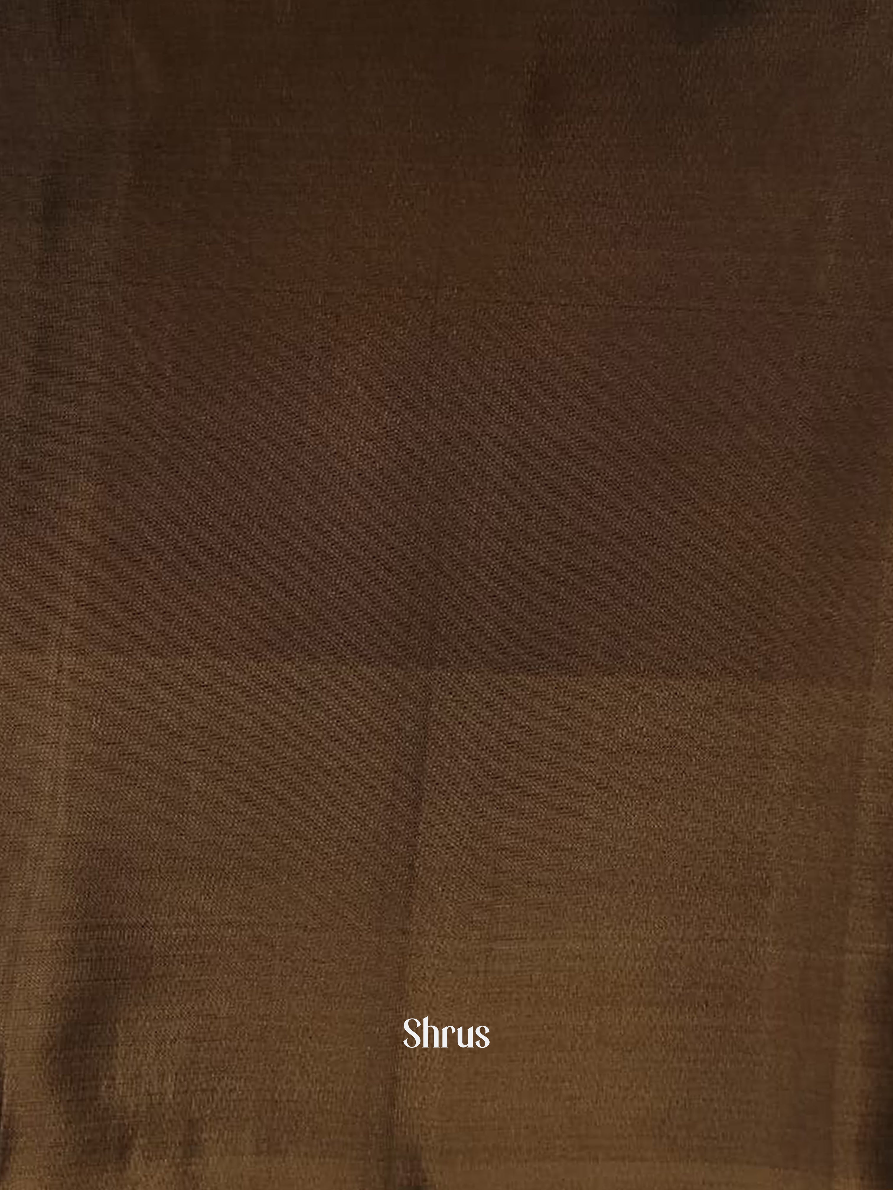 Brown & Grey - Softsilk-halfpure Saree