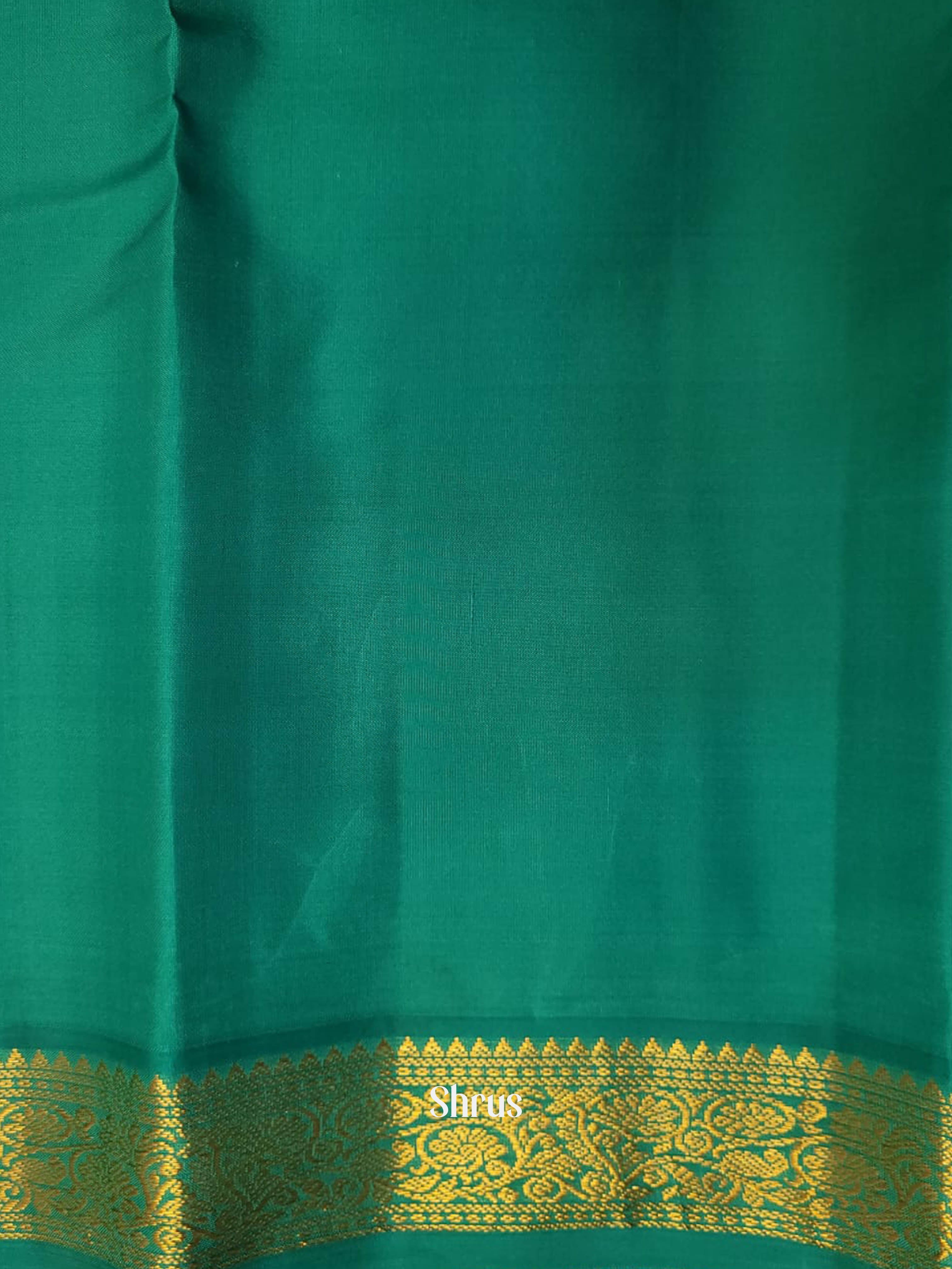 Pink & Green - Kanchipuram silk Saree