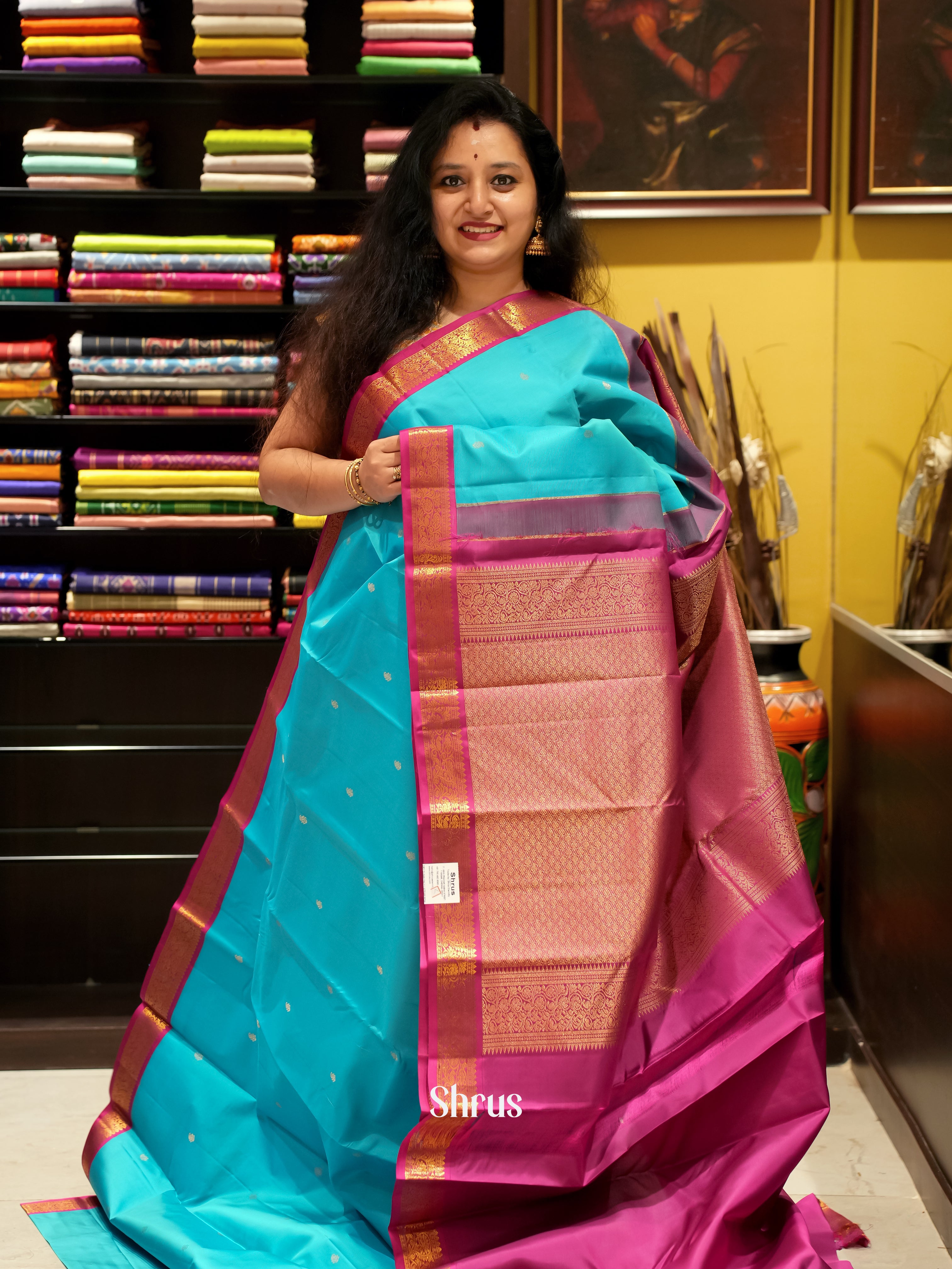 CGS18140 - Kanchipuram silk Saree