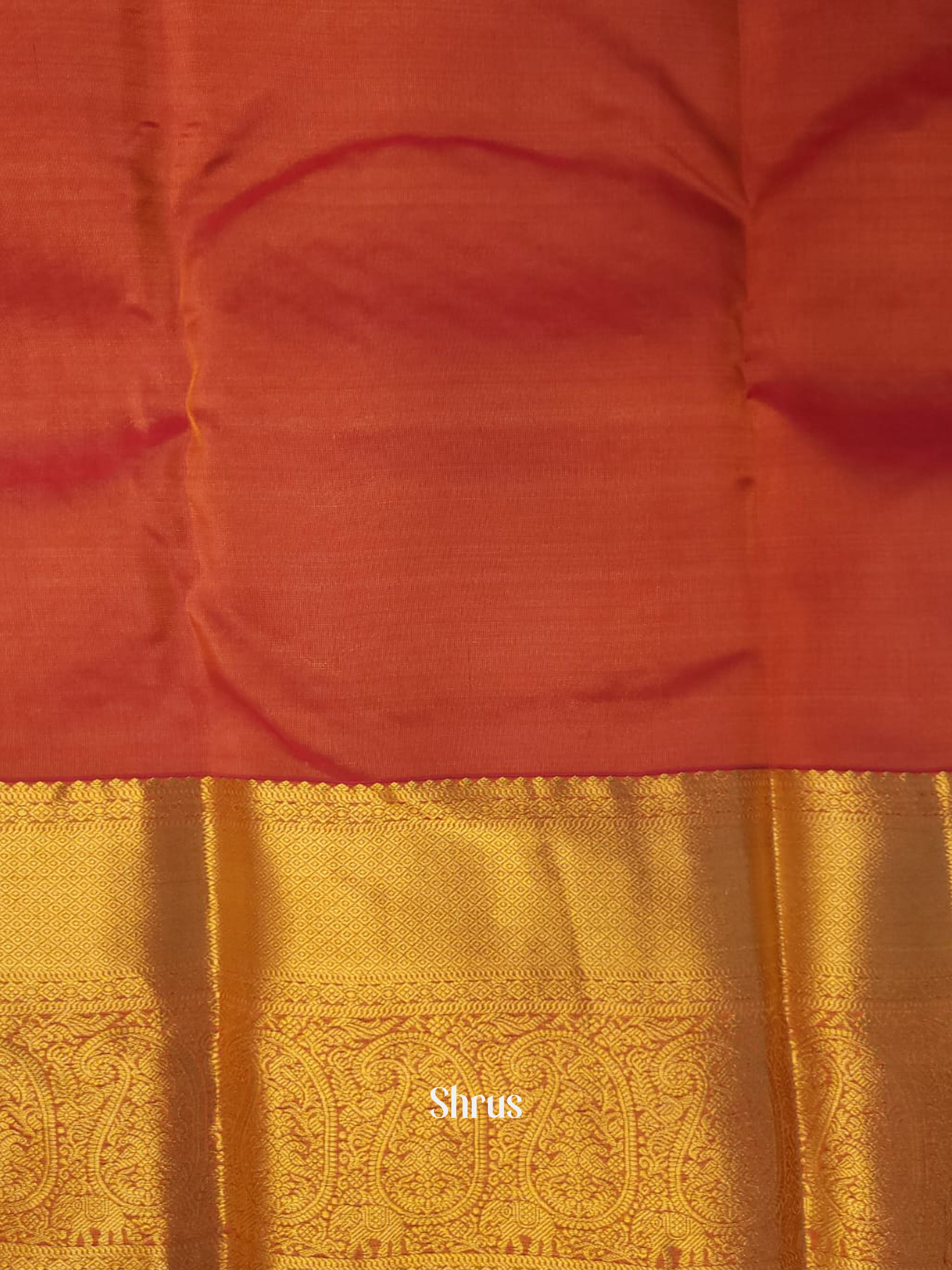 Yellow & Pink - Kanchipuram-halfpure Saree