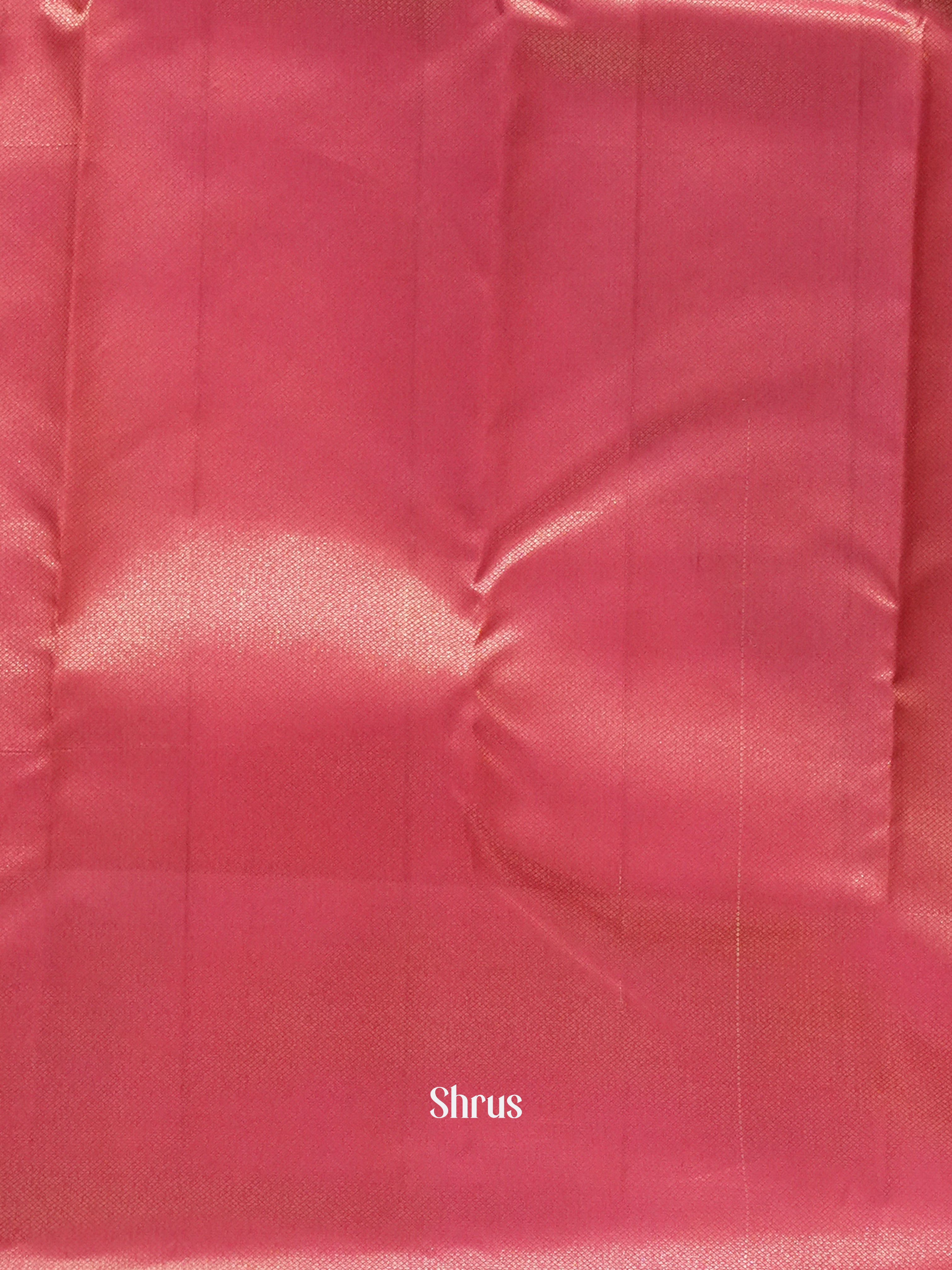 Mustard & Pink  - Kanchipuram silk Saree