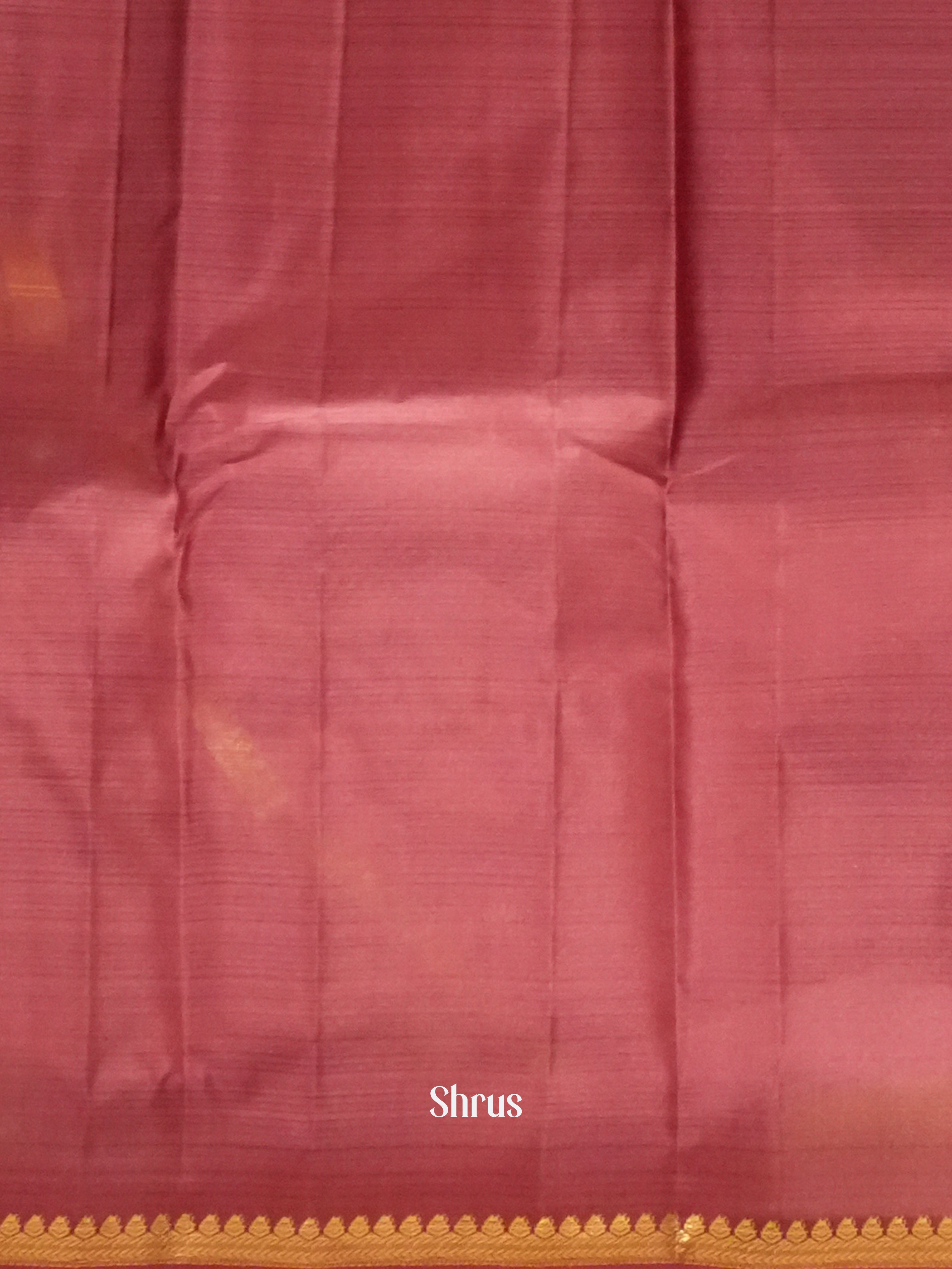 Onion Peel(Single Tone) - Kanchipuram silk Saree