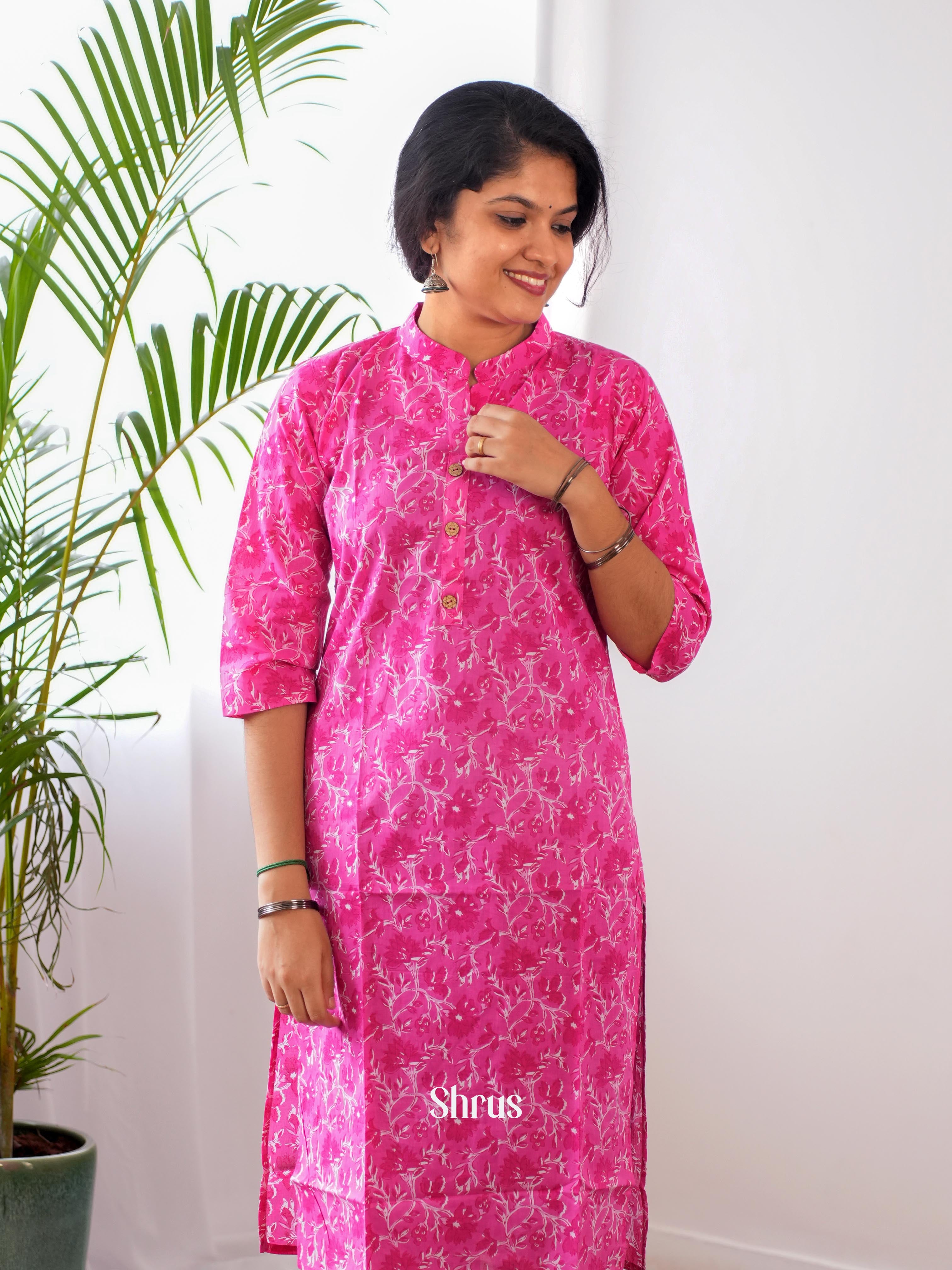 Pink - Readymade Kurti