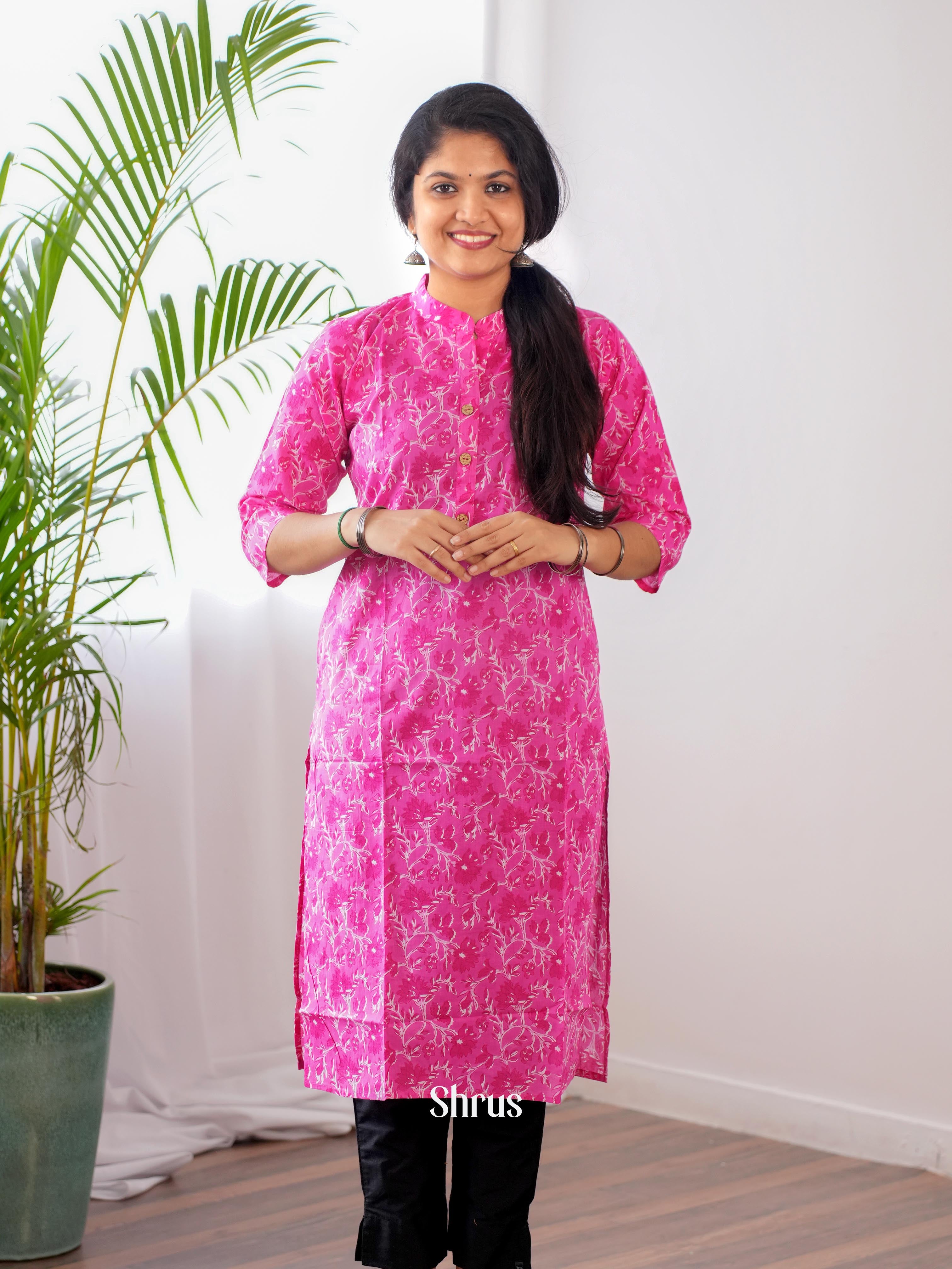 Pink - Readymade Kurti