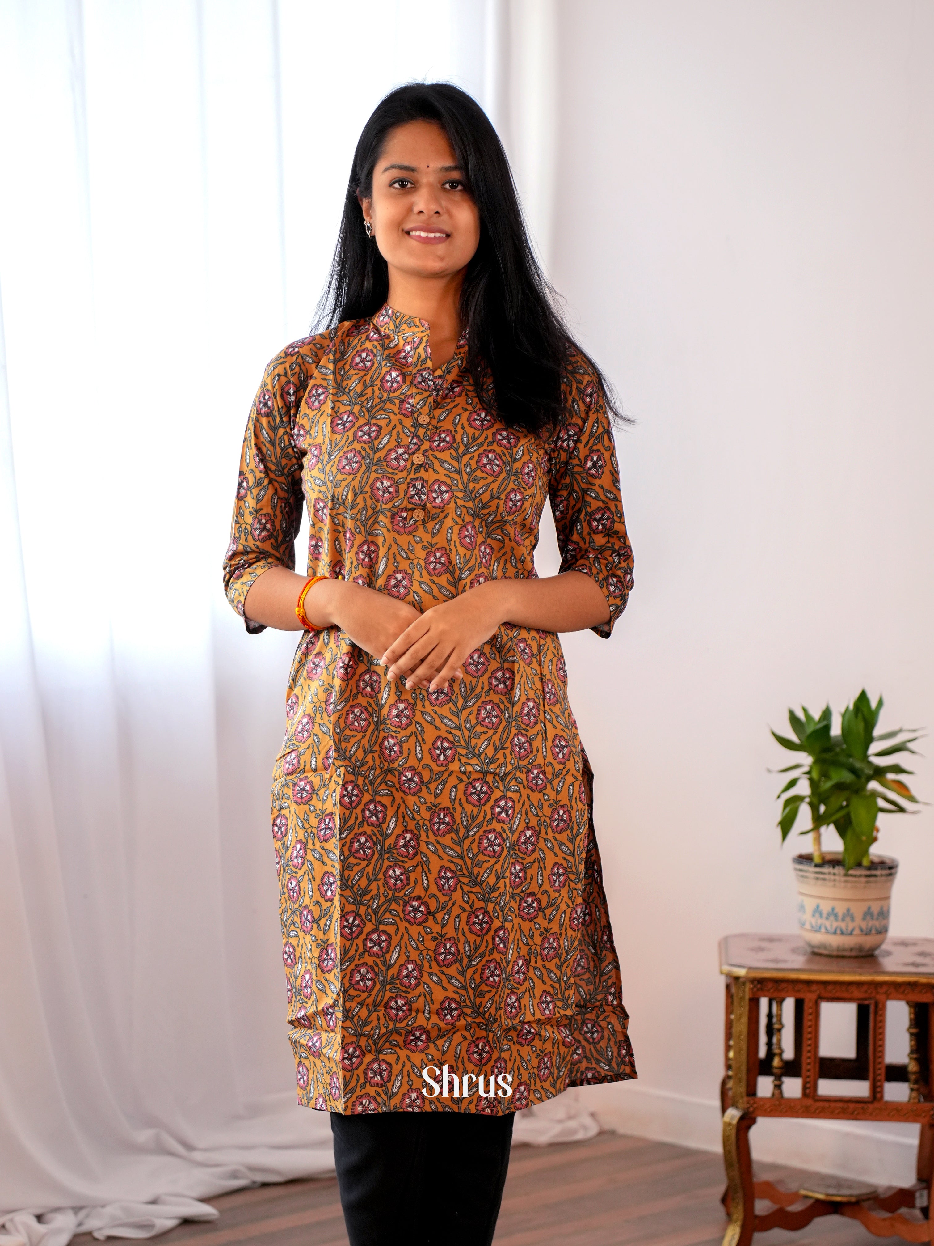 Brown- Readymade  kurti