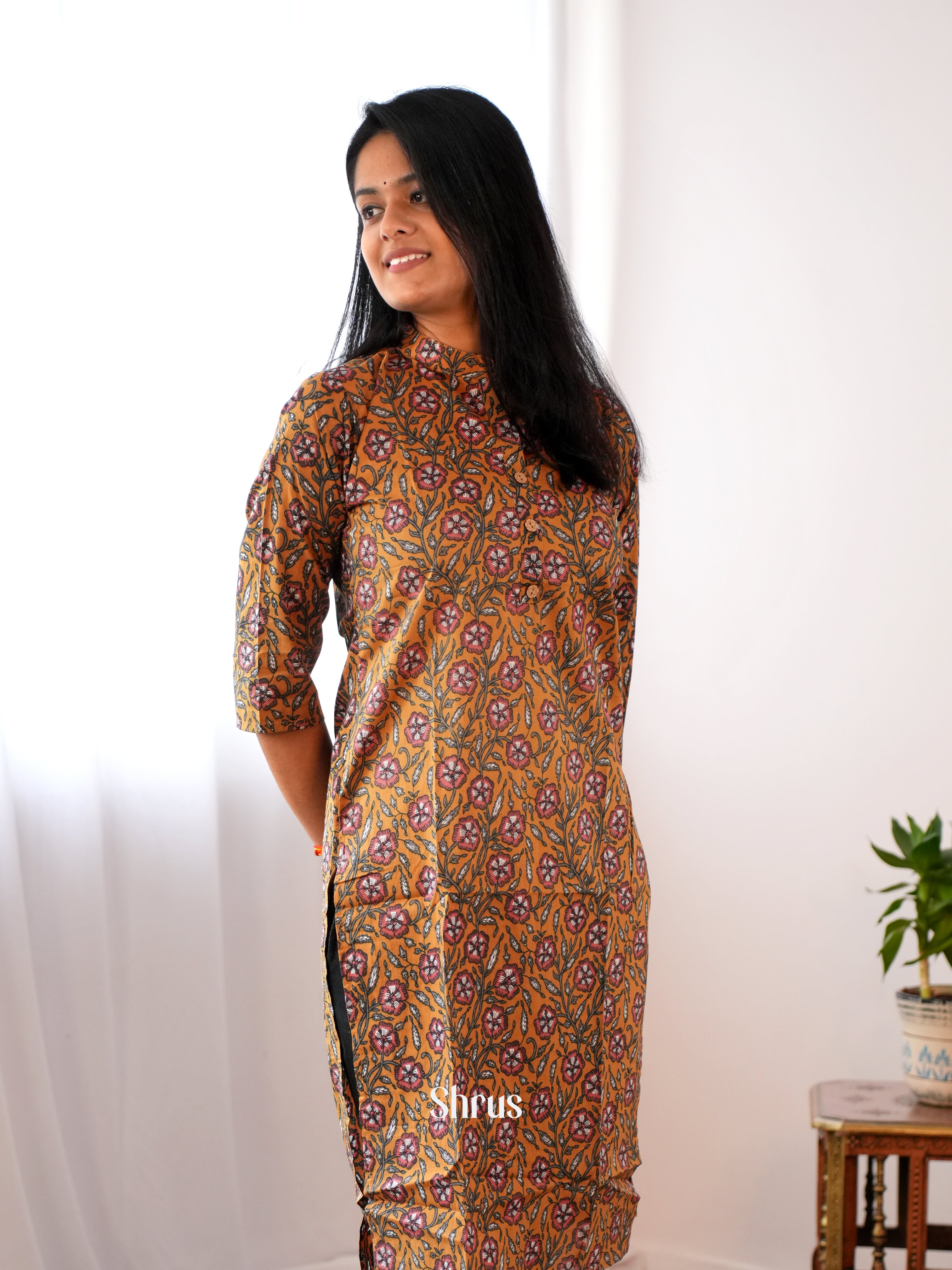 Brown- Readymade  kurti