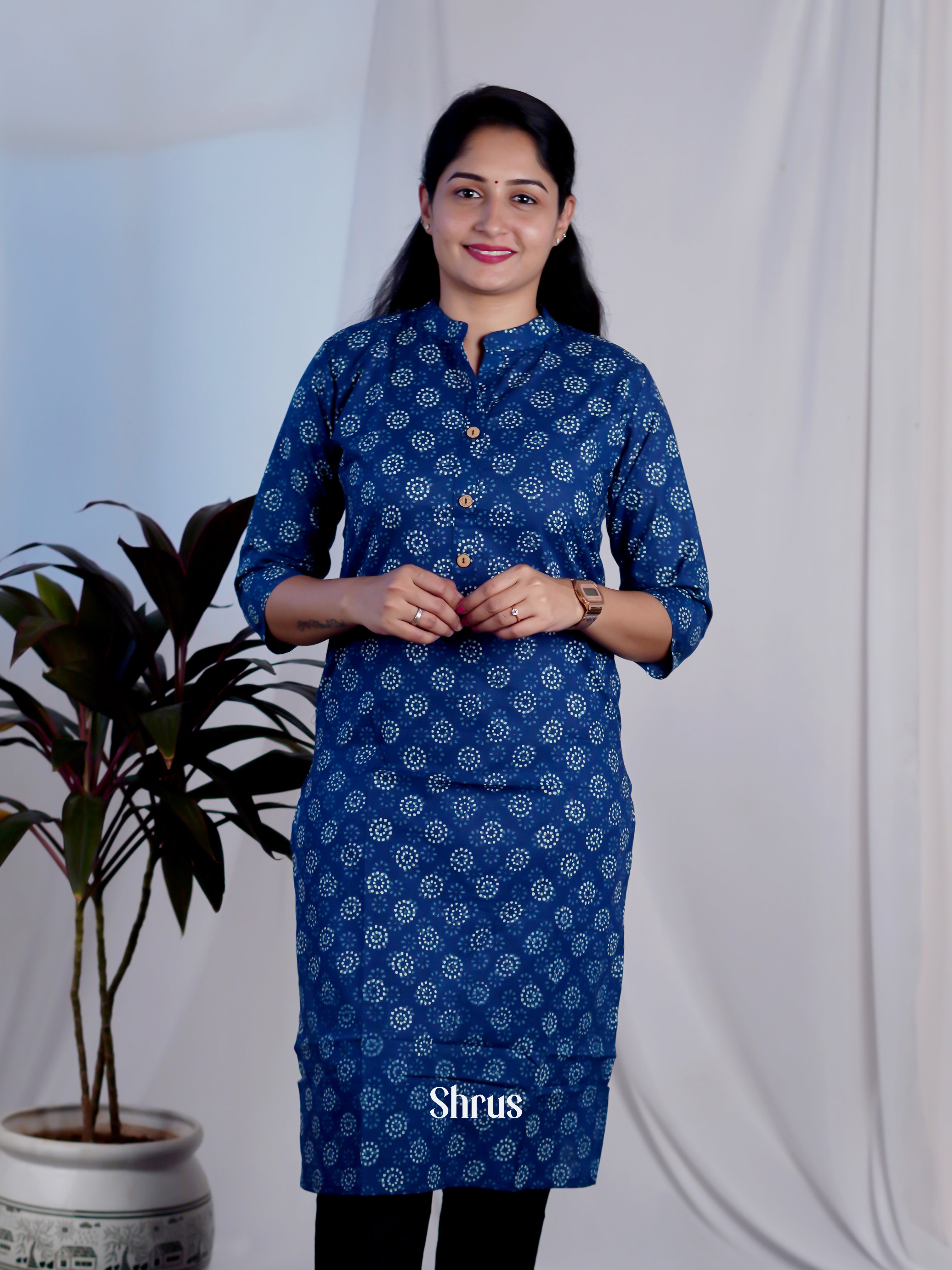 Blue- Readymade Kurti