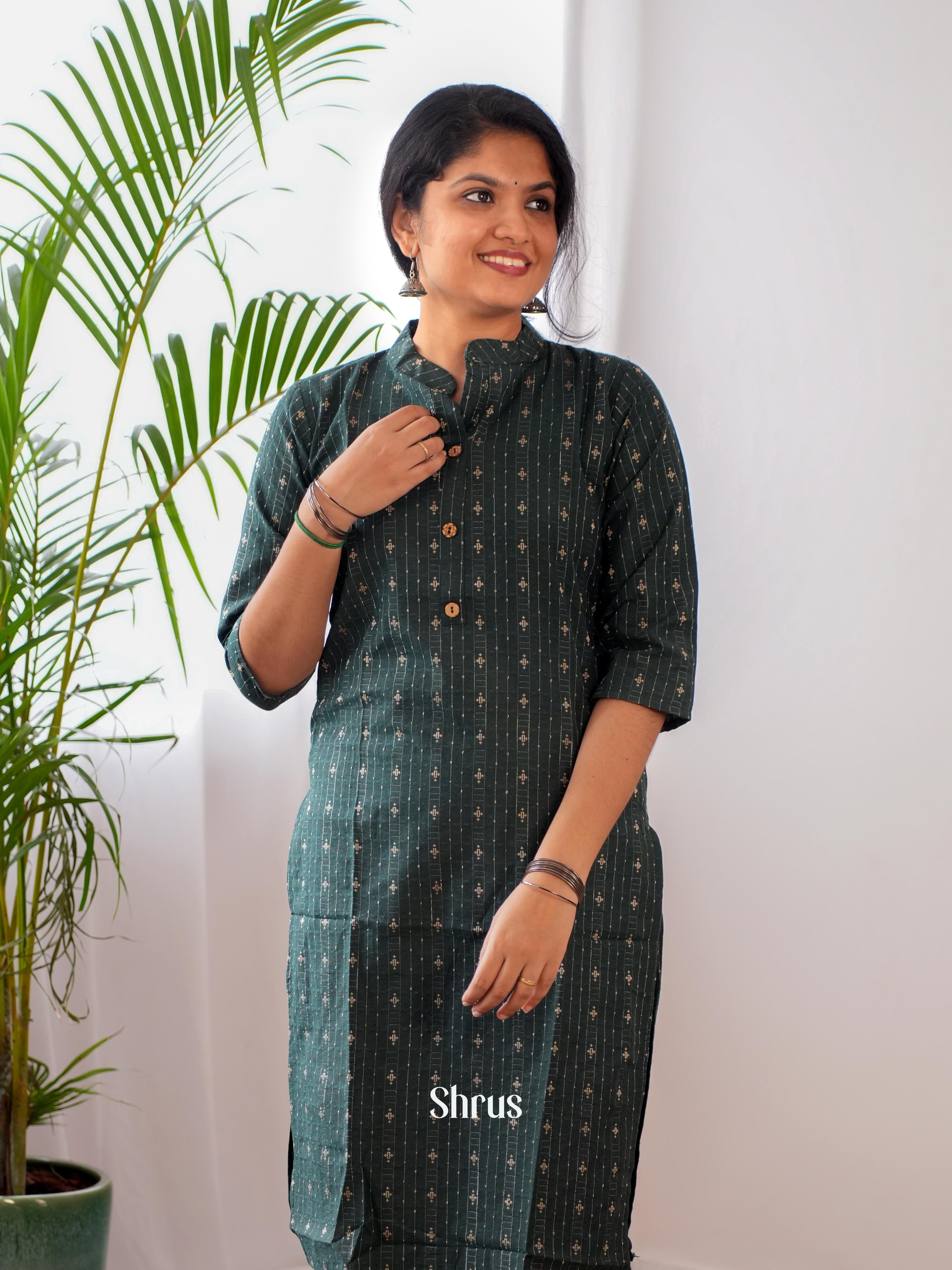 Green - Readymade kurti