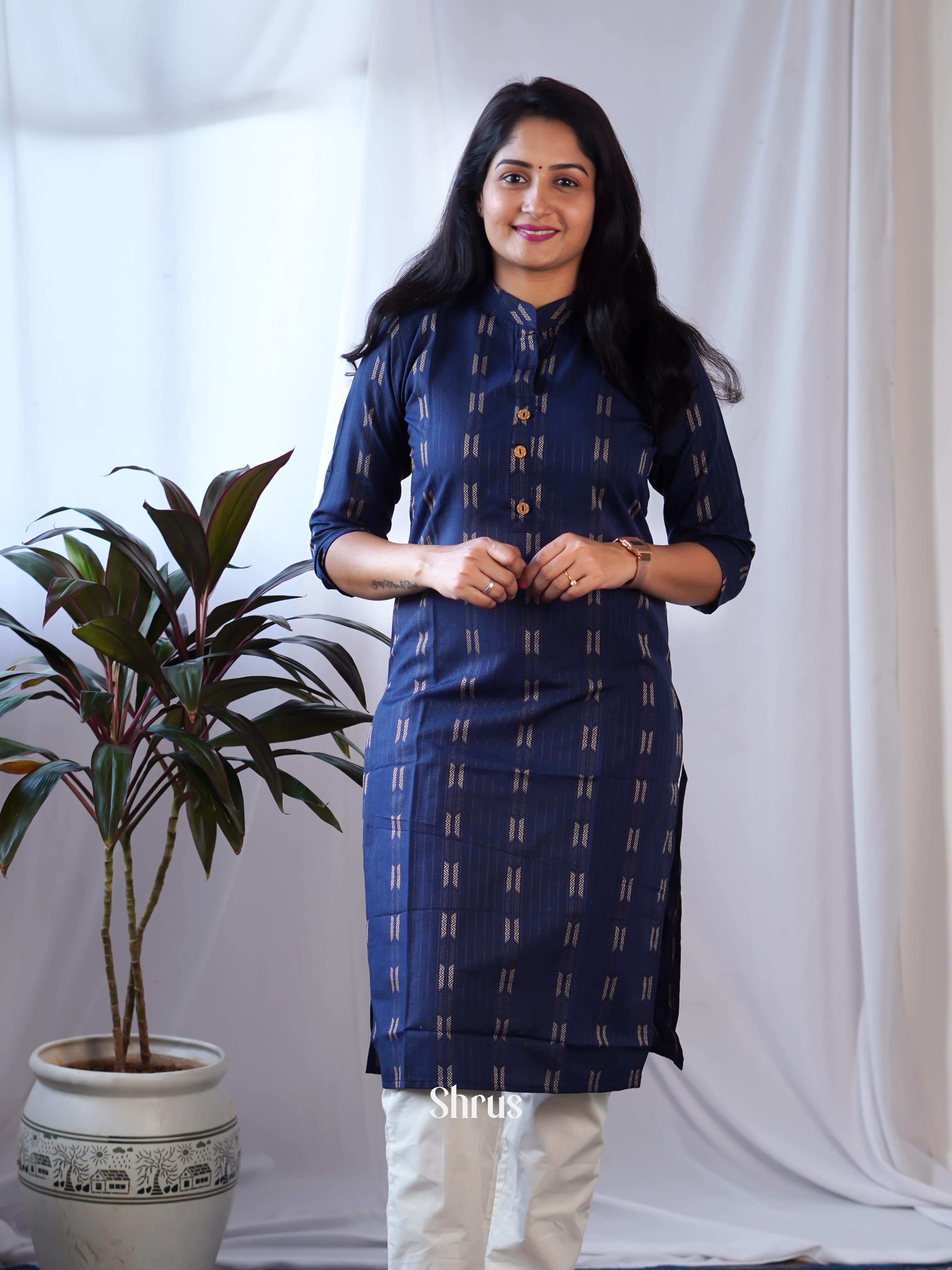 Blue - Readymade  kurti