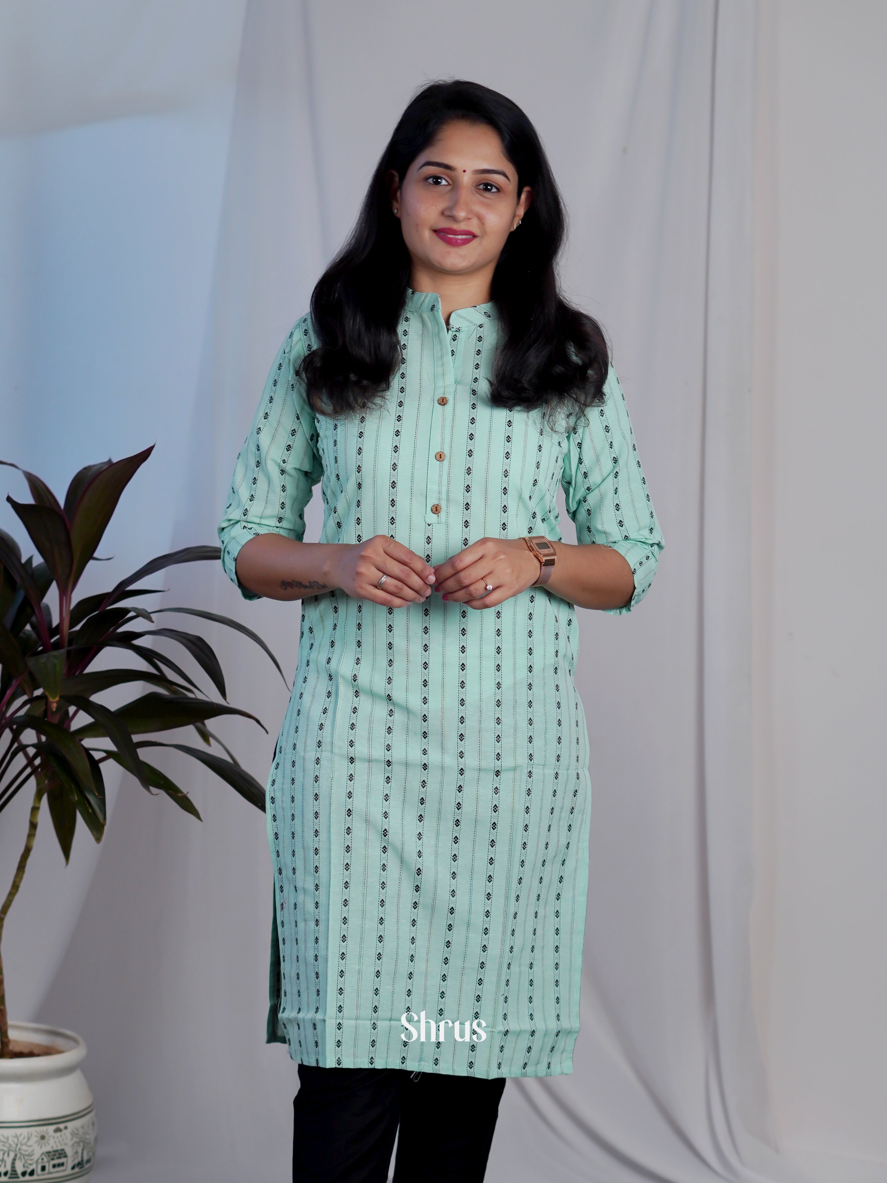 Teal - Readymade Kurti