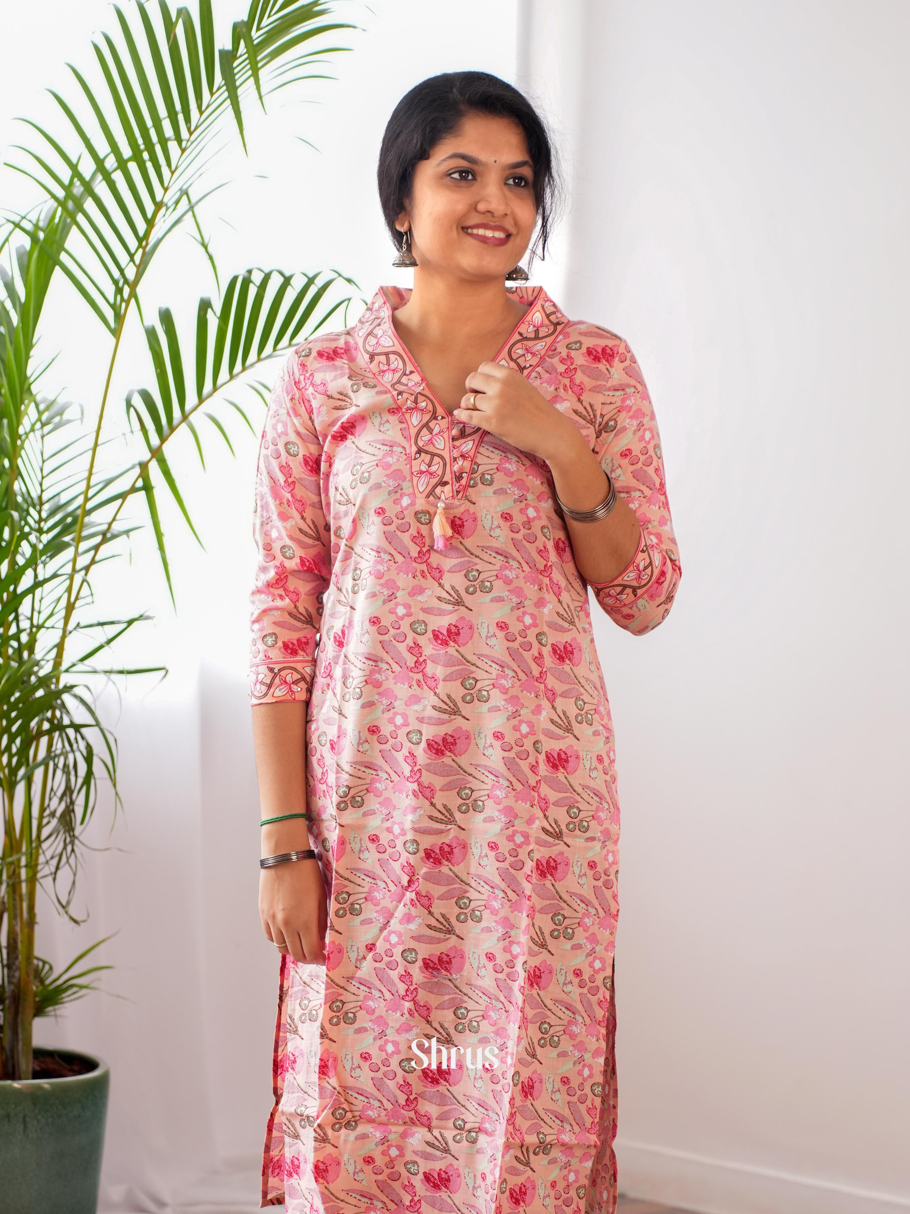 Pink - Readymade Kurti