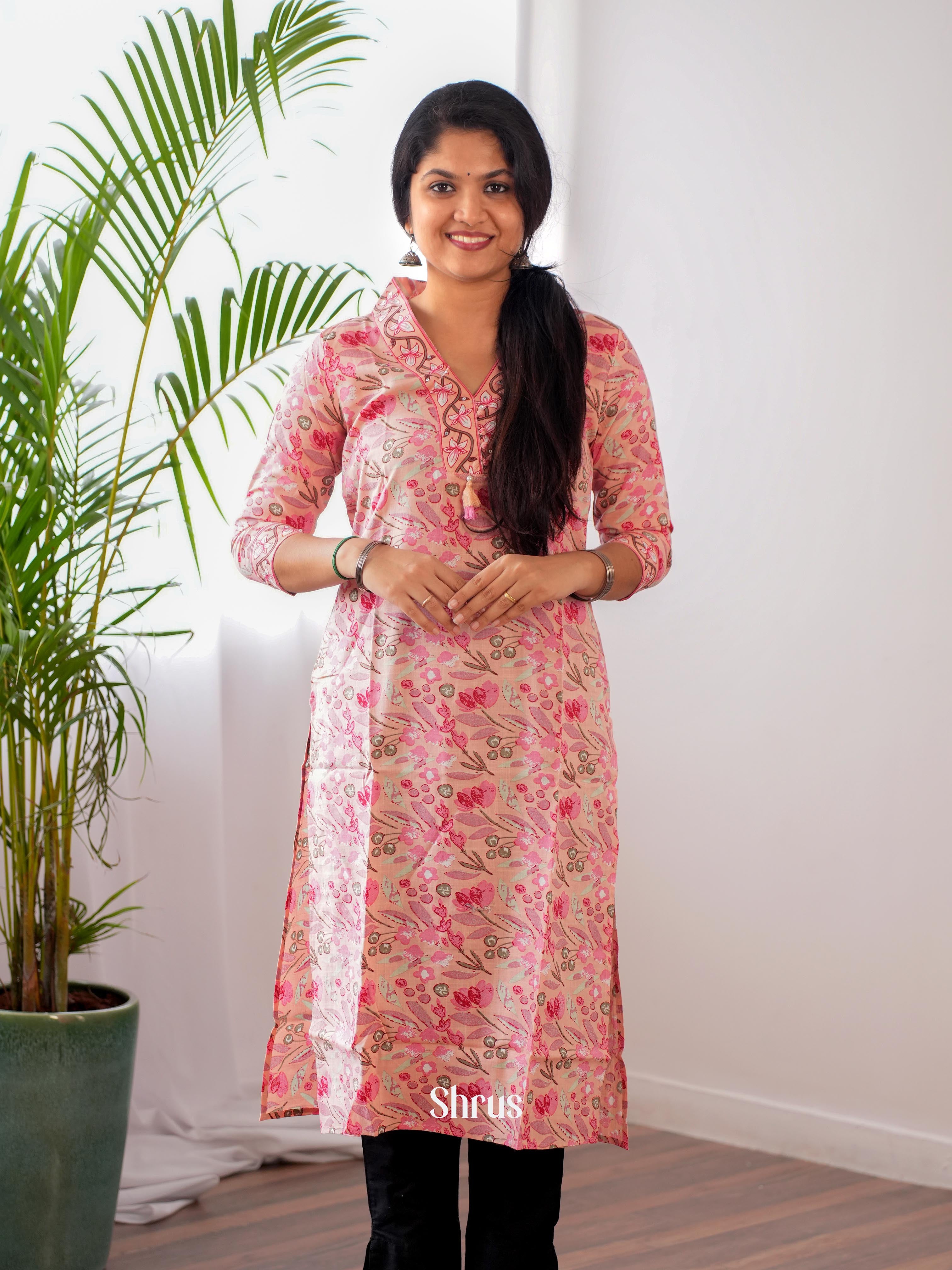 Pink - Readymade Kurti