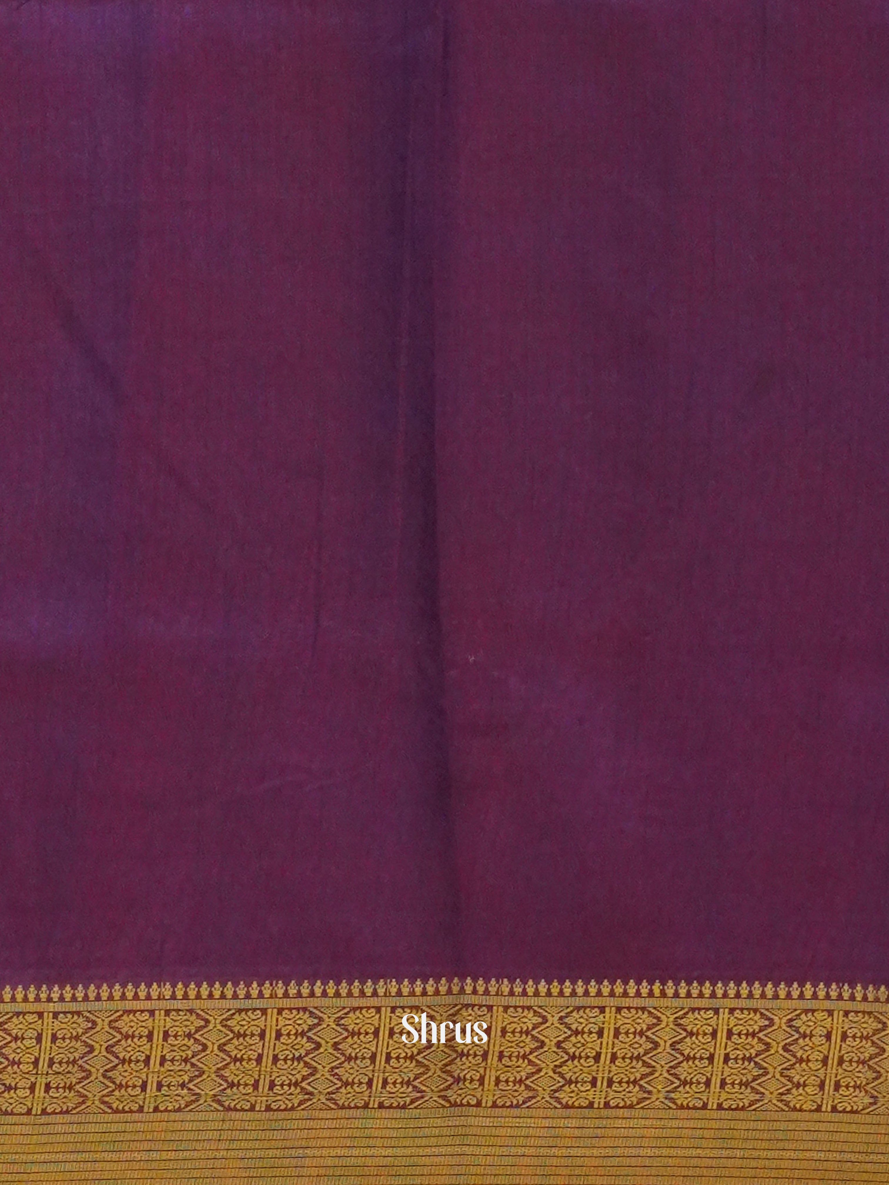 Pink & Purple - Semi Patola Saree