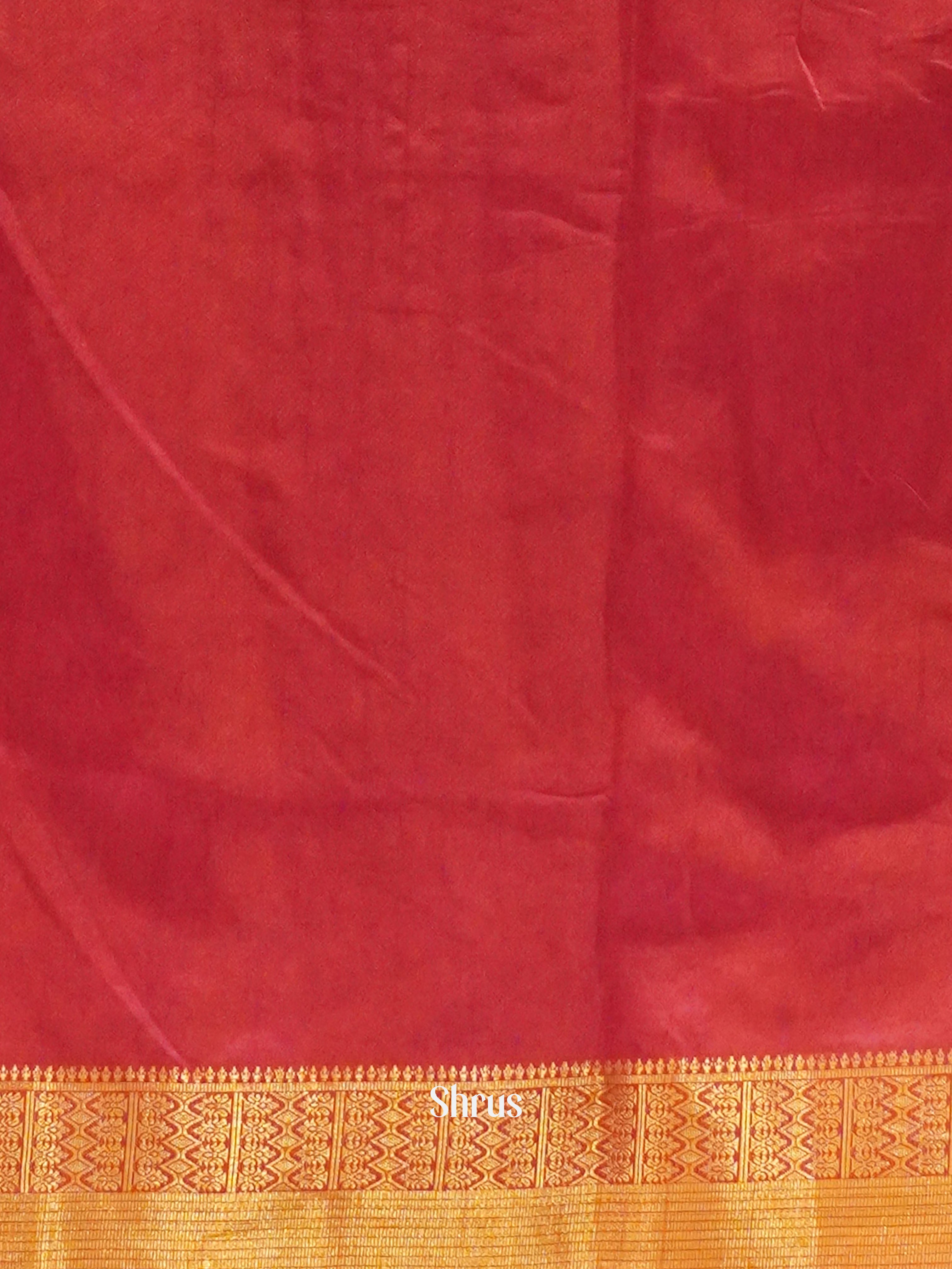 Purple & Pink - Semi Patola Saree