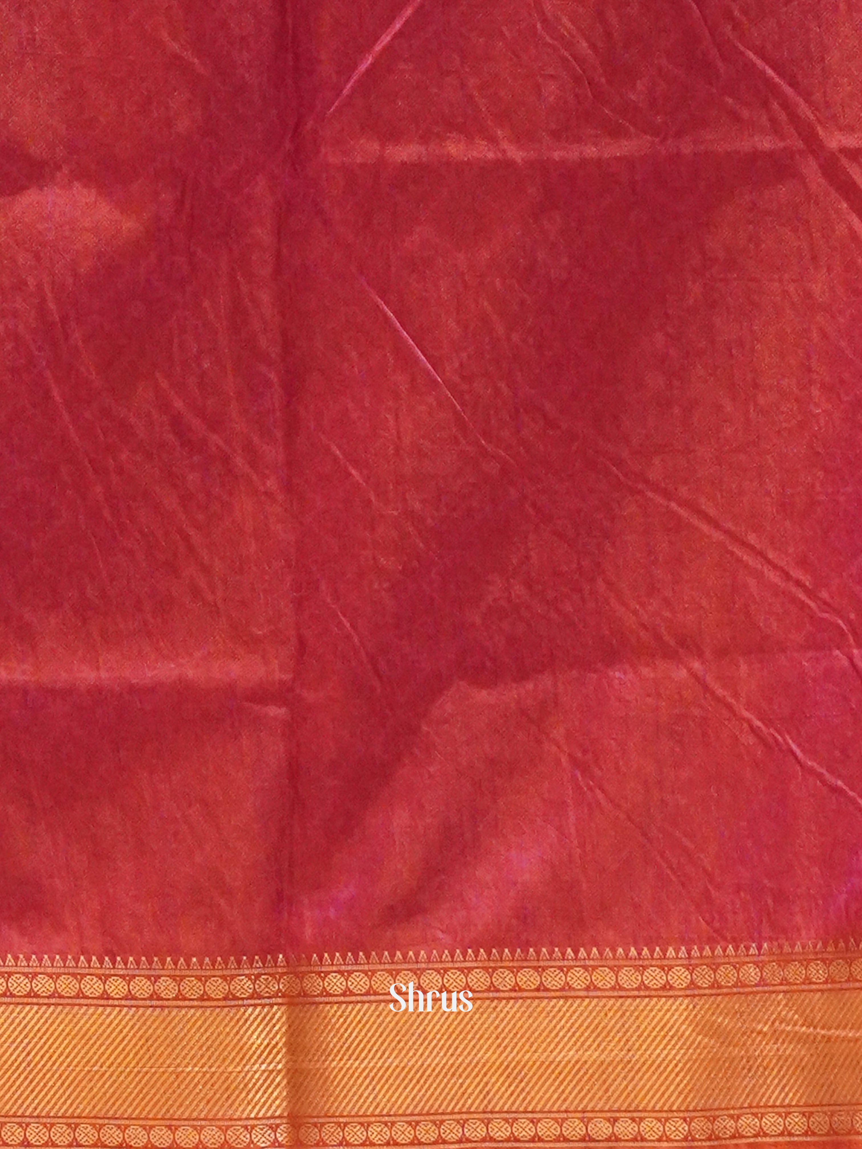 Purple & Pink - Semi Patola Saree