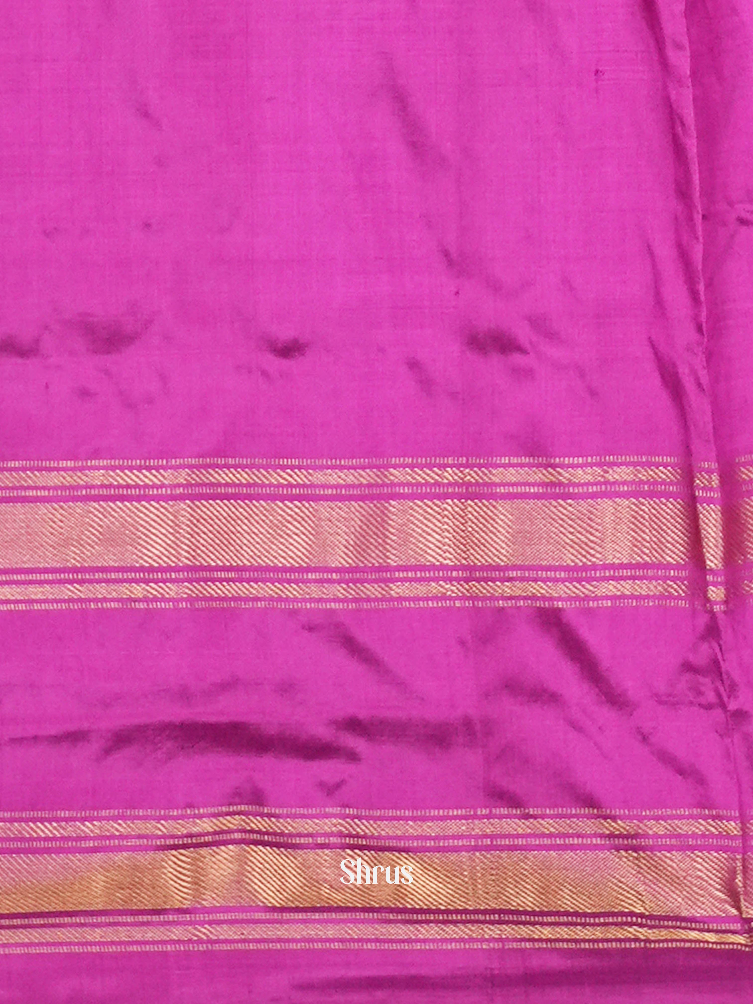 CGS27028 - Ikkat Silk Saree