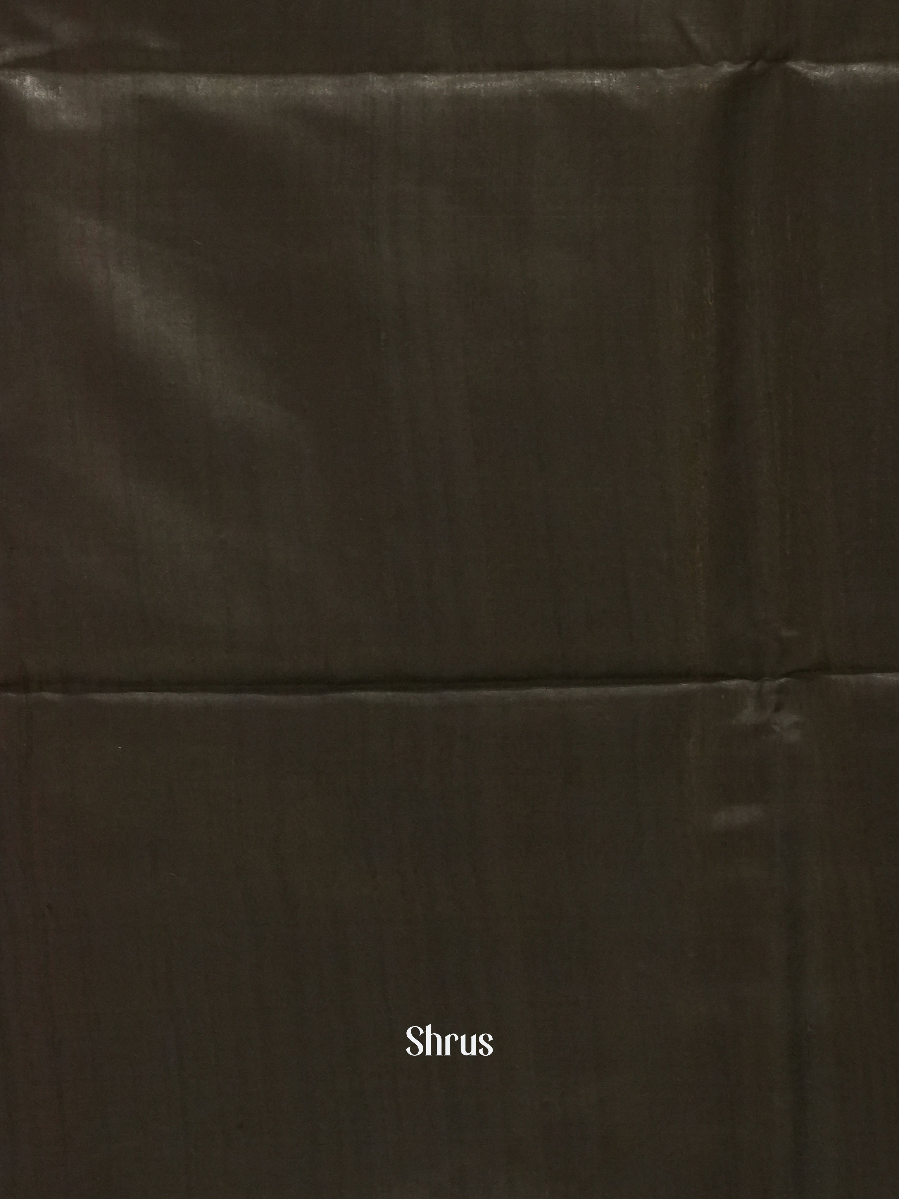 Red & Black - Raw Silk Saree - Shop on ShrusEternity.com