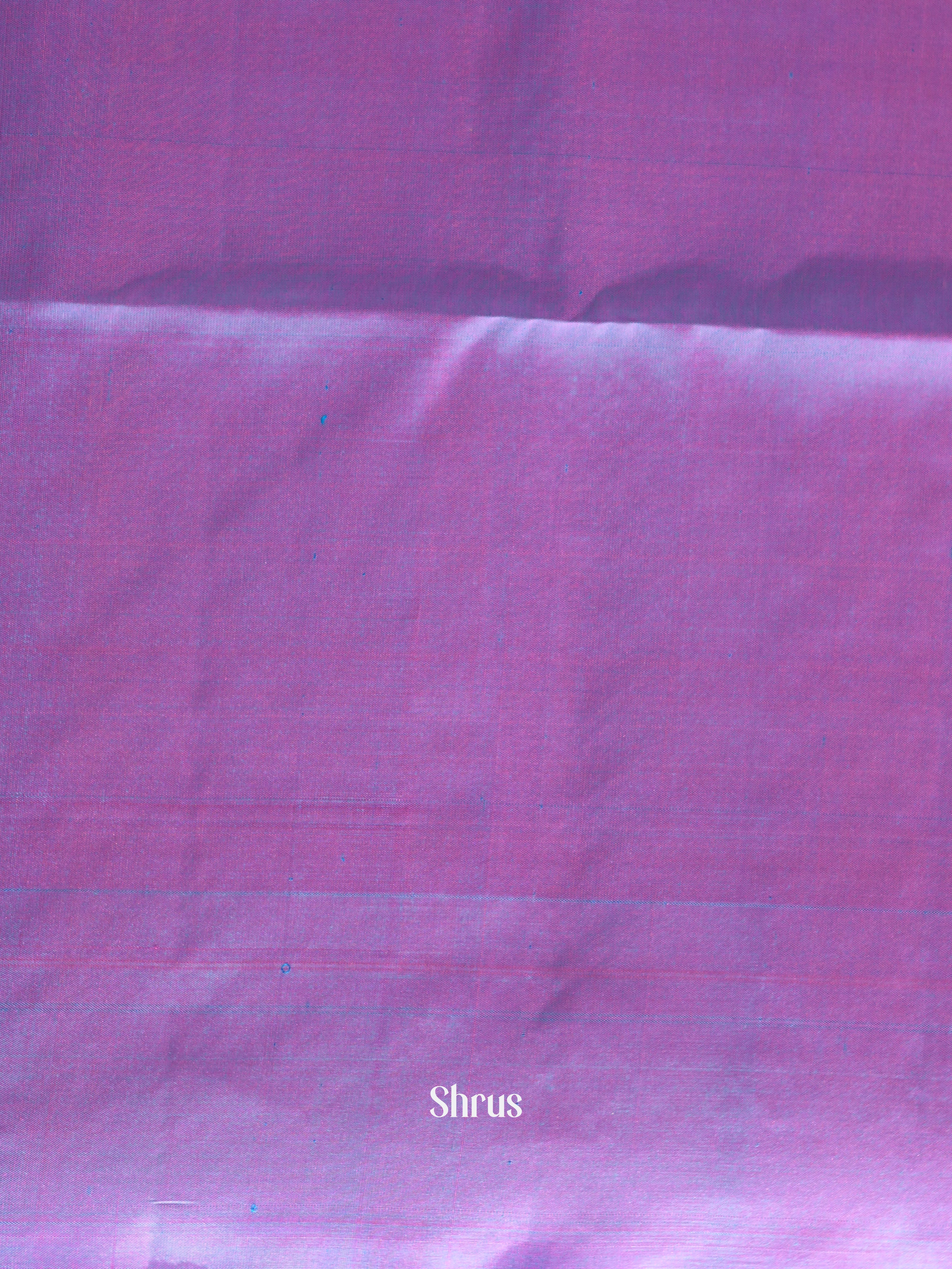 Blue & Purple- Soft Silk Saree