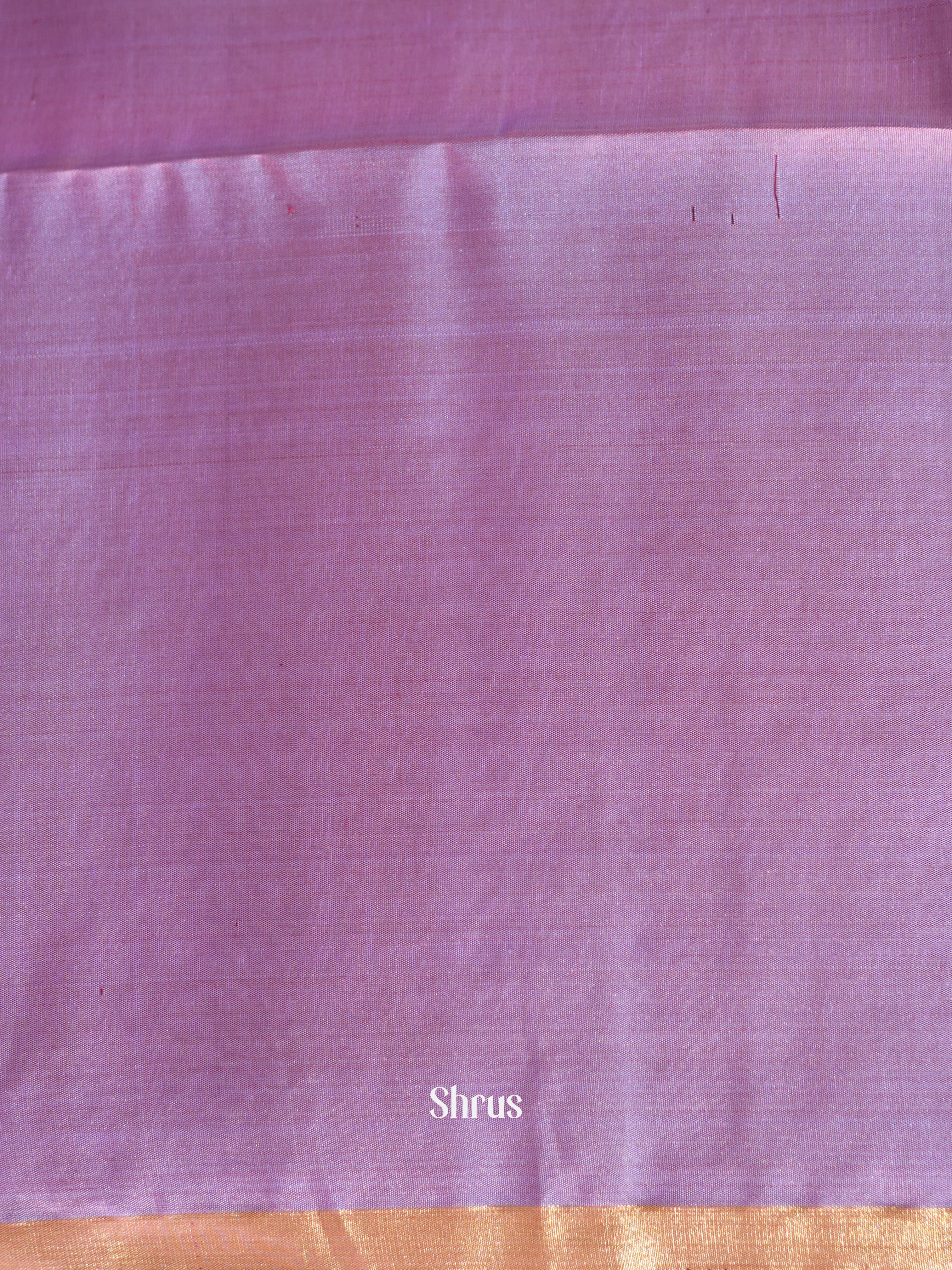 Lavender(Single Tone) - Soft Silk Saree