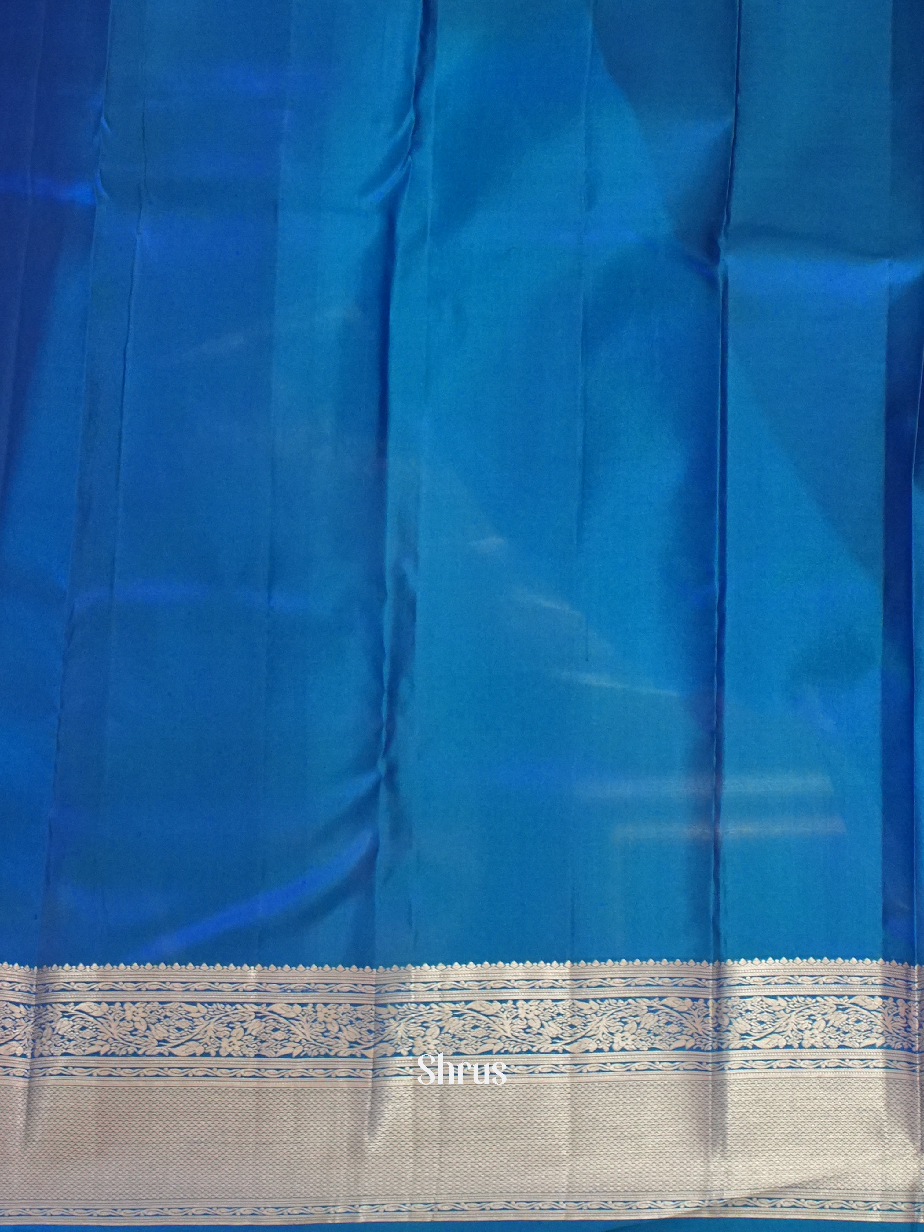 Blue(Single Tone) -Kanchipuram silk saree