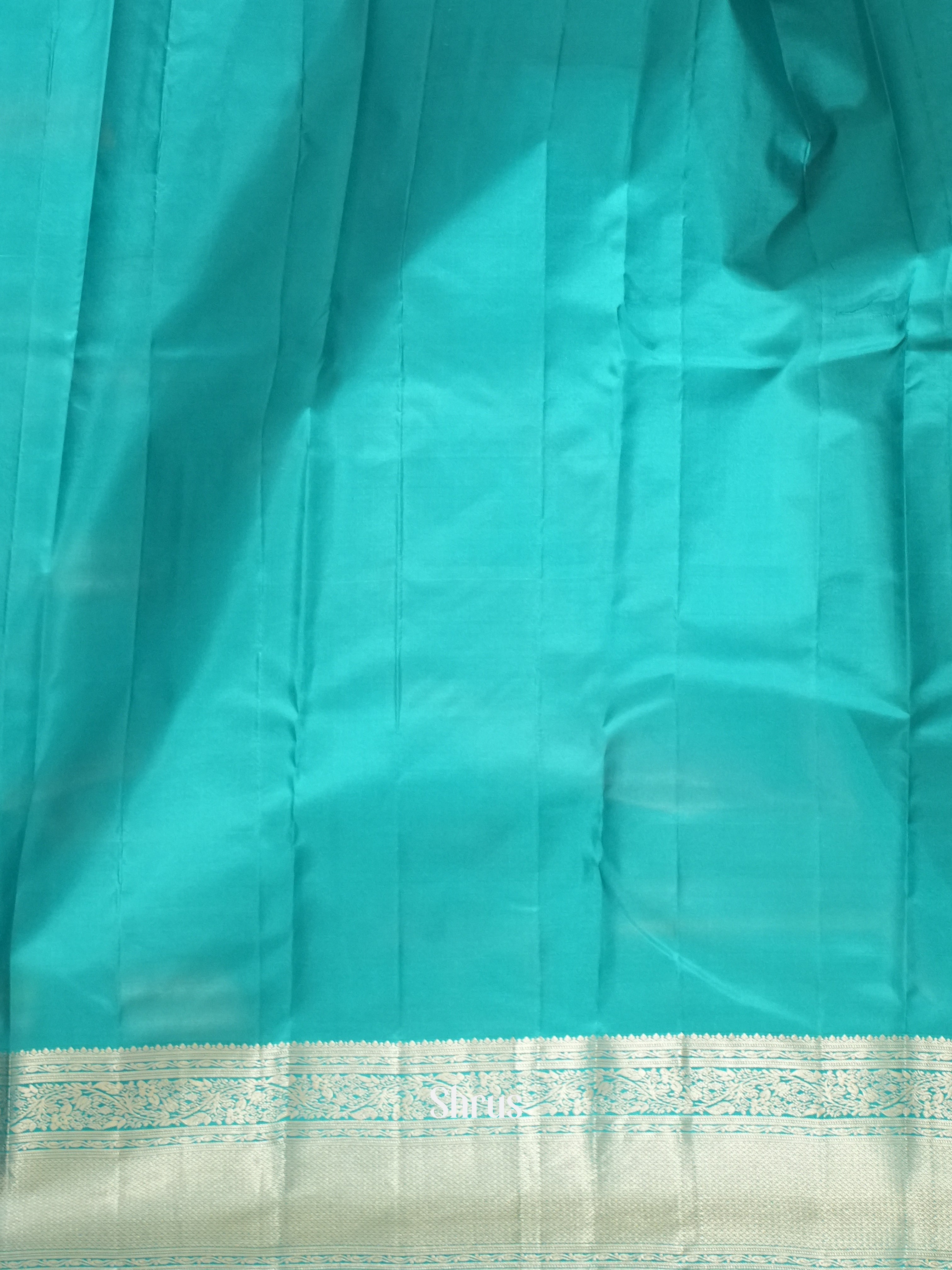 Pink & Teal -Kanchipuram silk saree