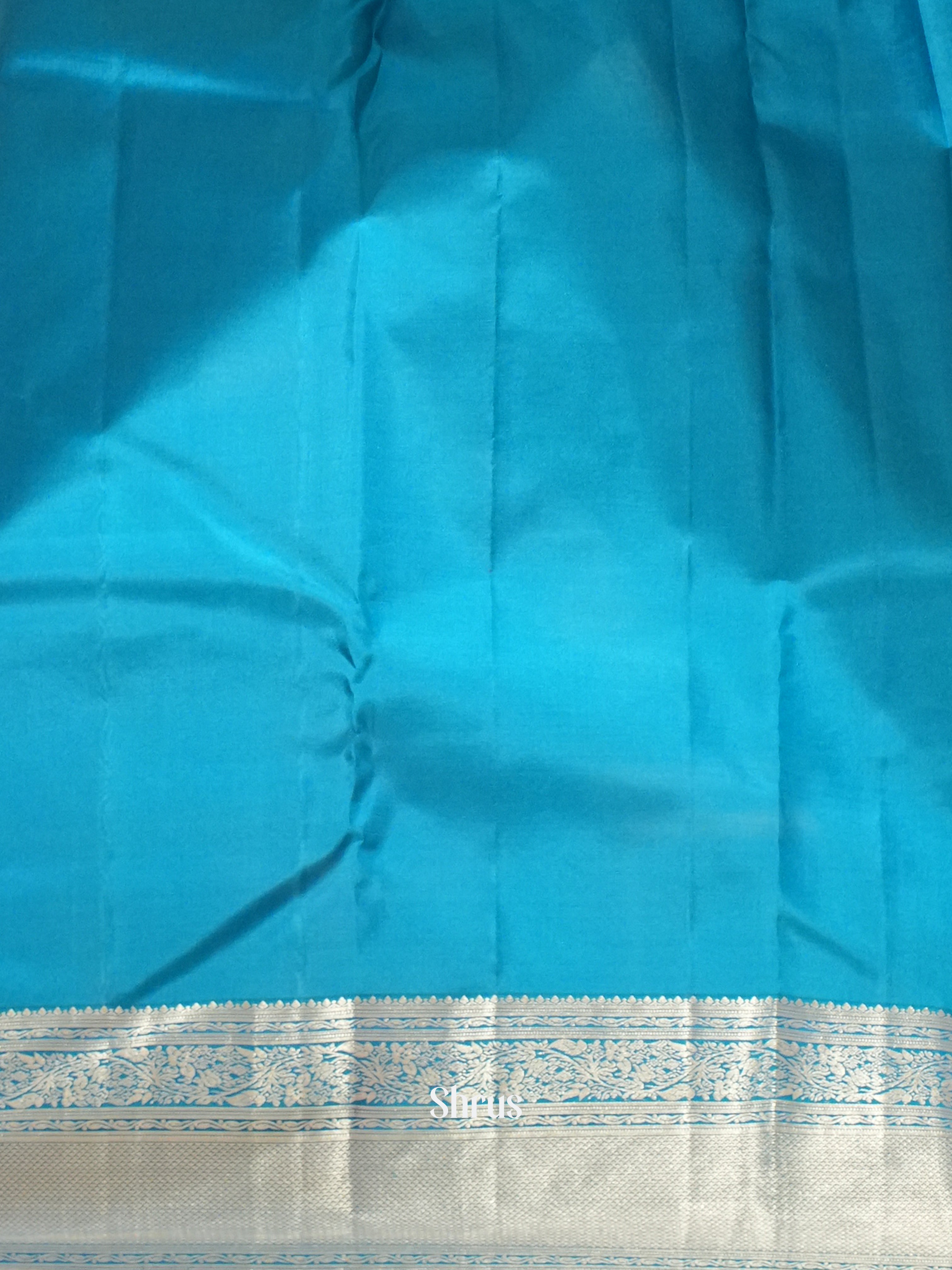 Blue(Single Tone) -Kanchipuram silk saree