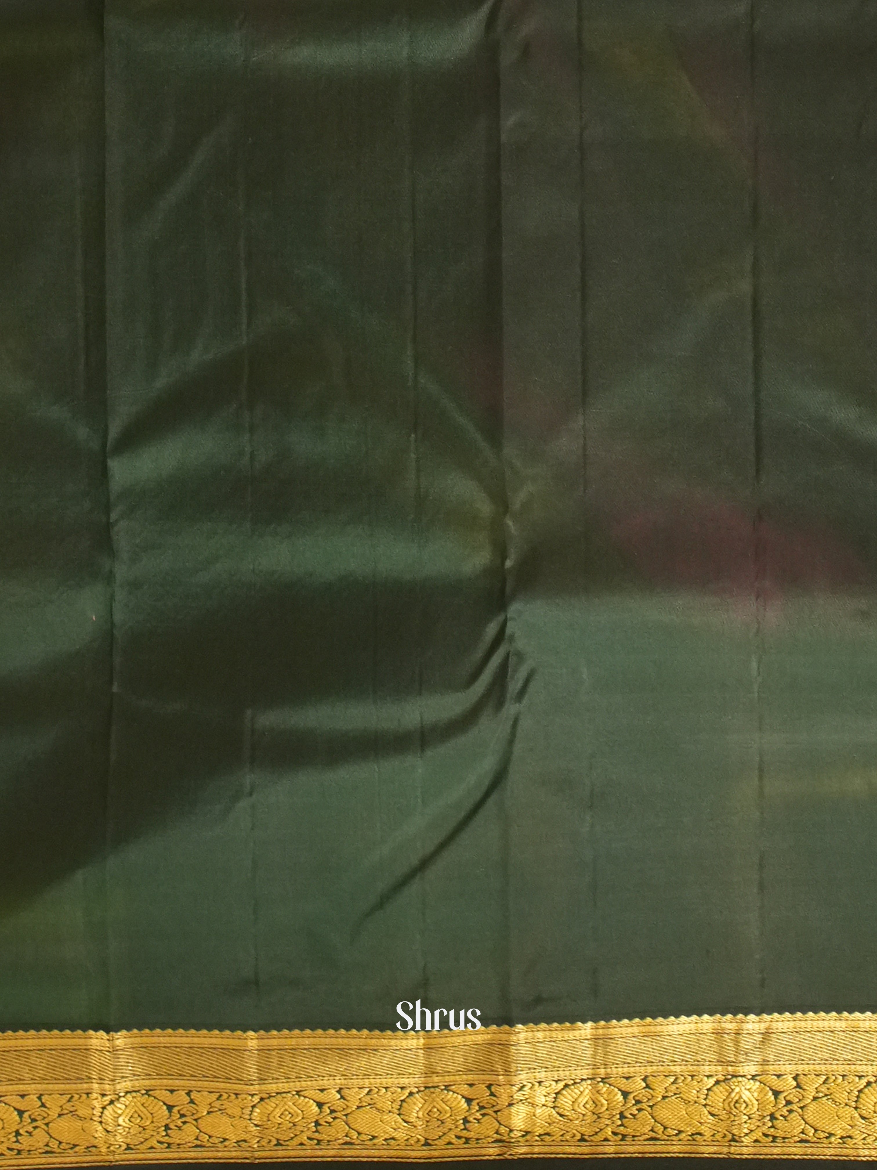 Pink & Green -Kanchipuram silk saree