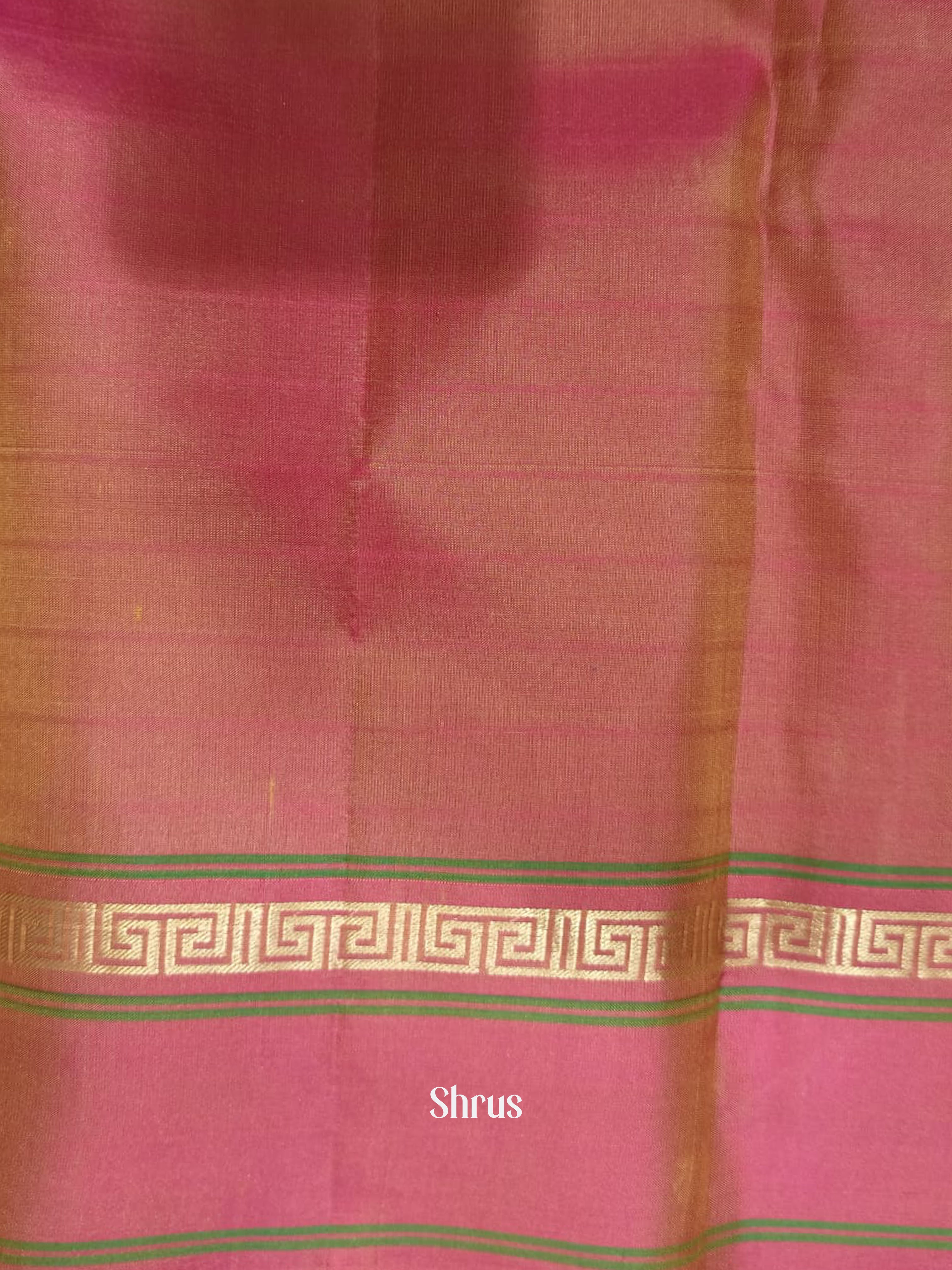 Yellow & Orange - Kanchipuram silk Saree