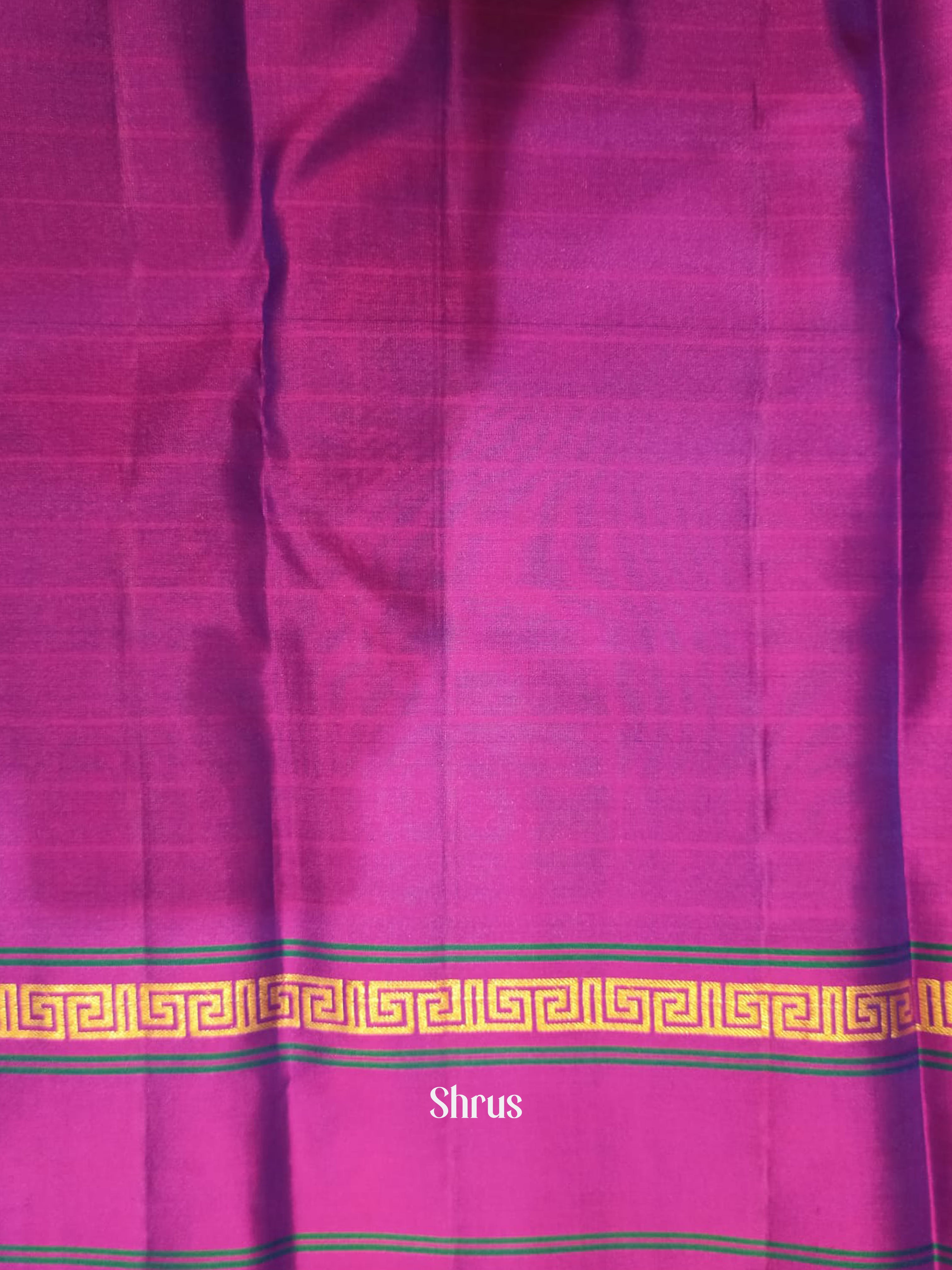 Blue & Purple - Kanchipuram silk Saree