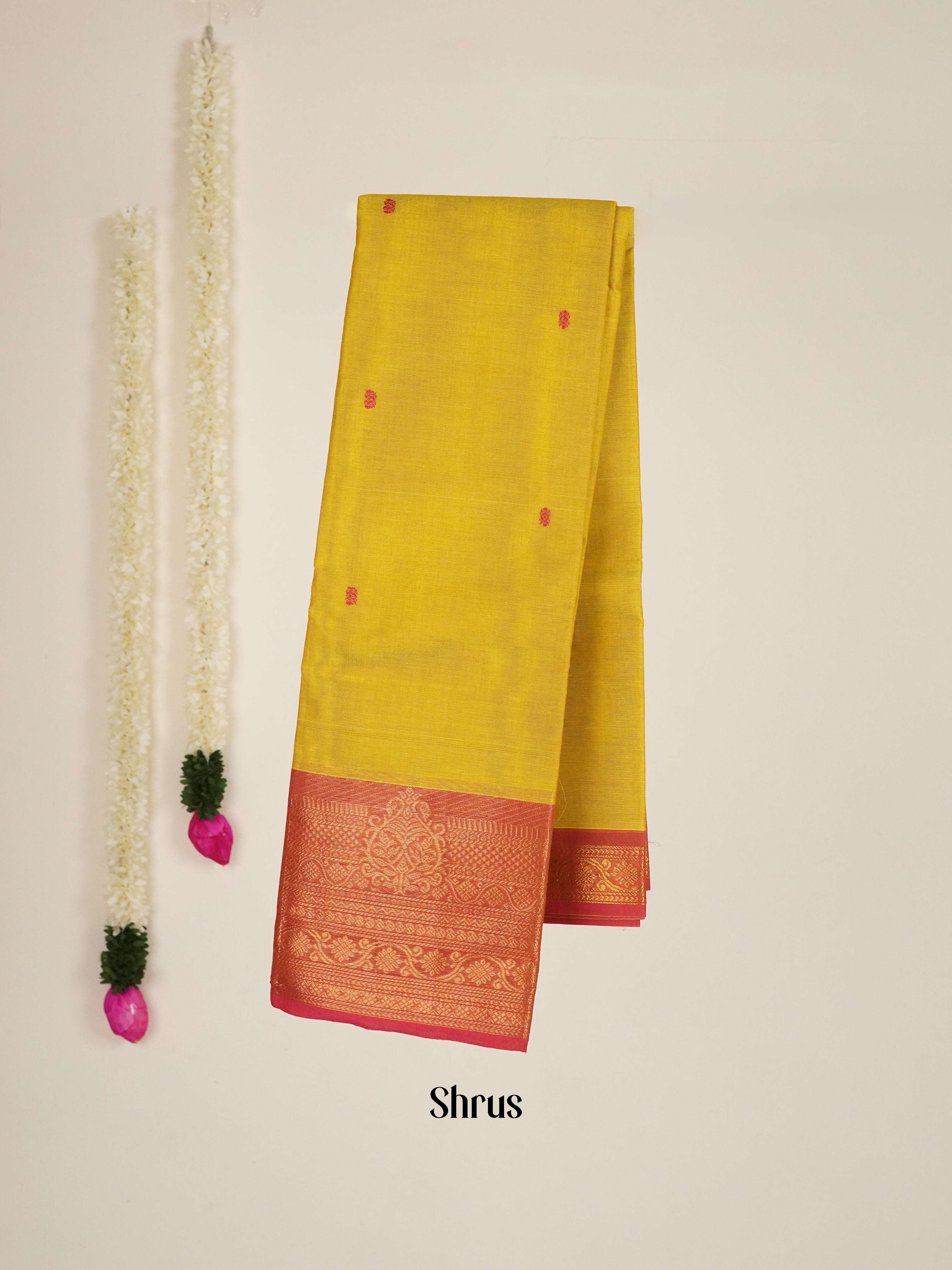 Green & Pink - Chettinad Cotton Saree