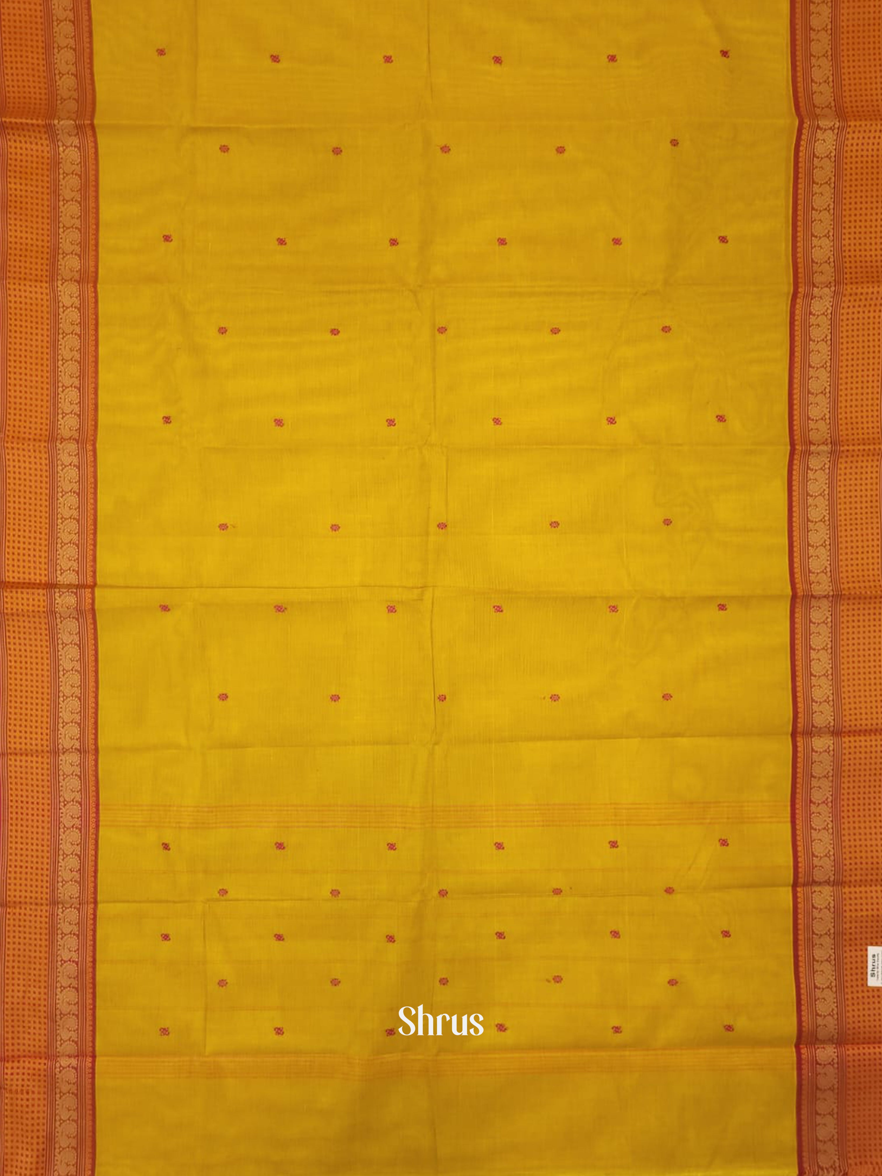 Mathulir Green & Brick - Chettinad Cotton Saree