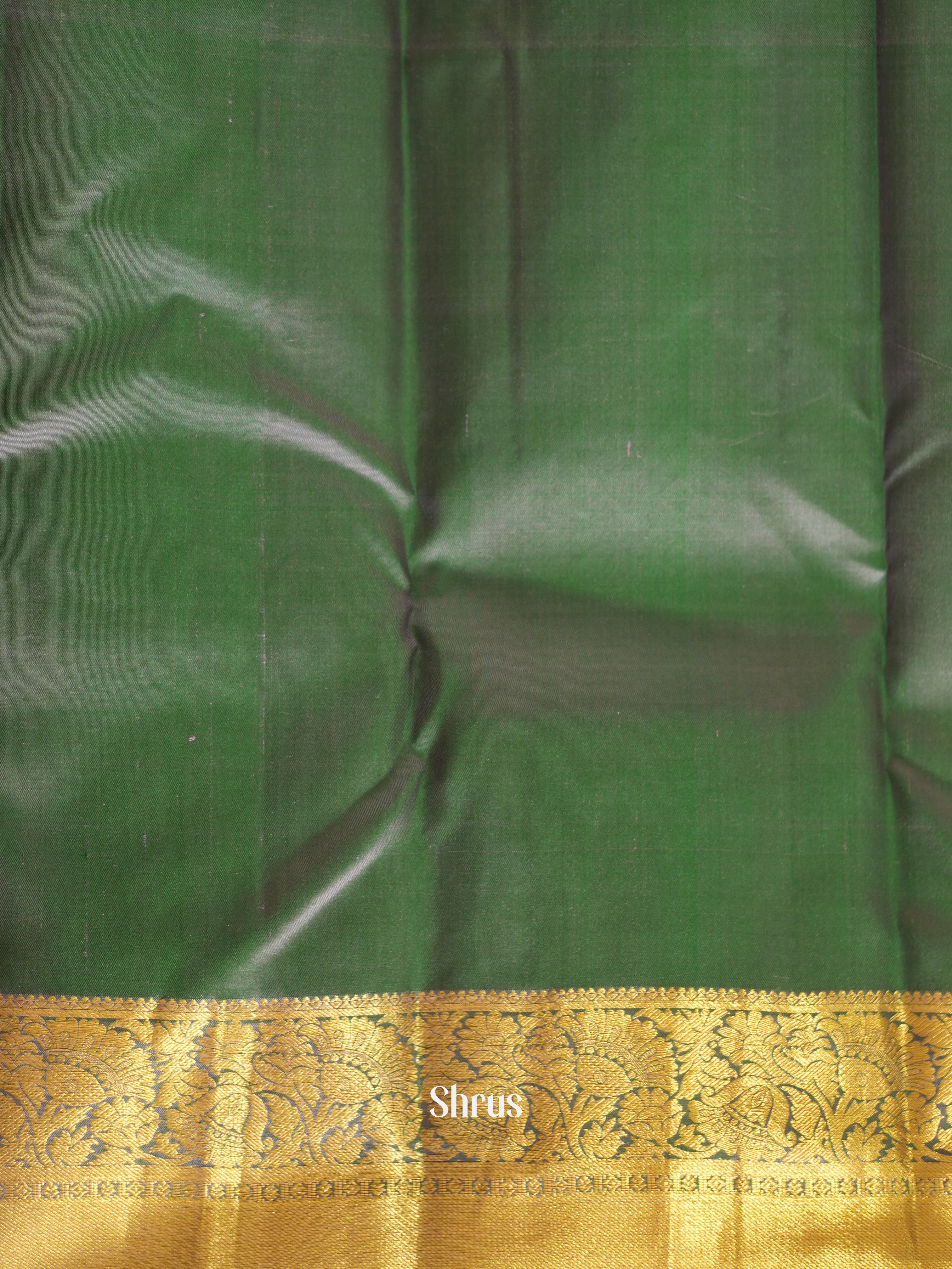 Purple & Green - Kanchipuram silk saree