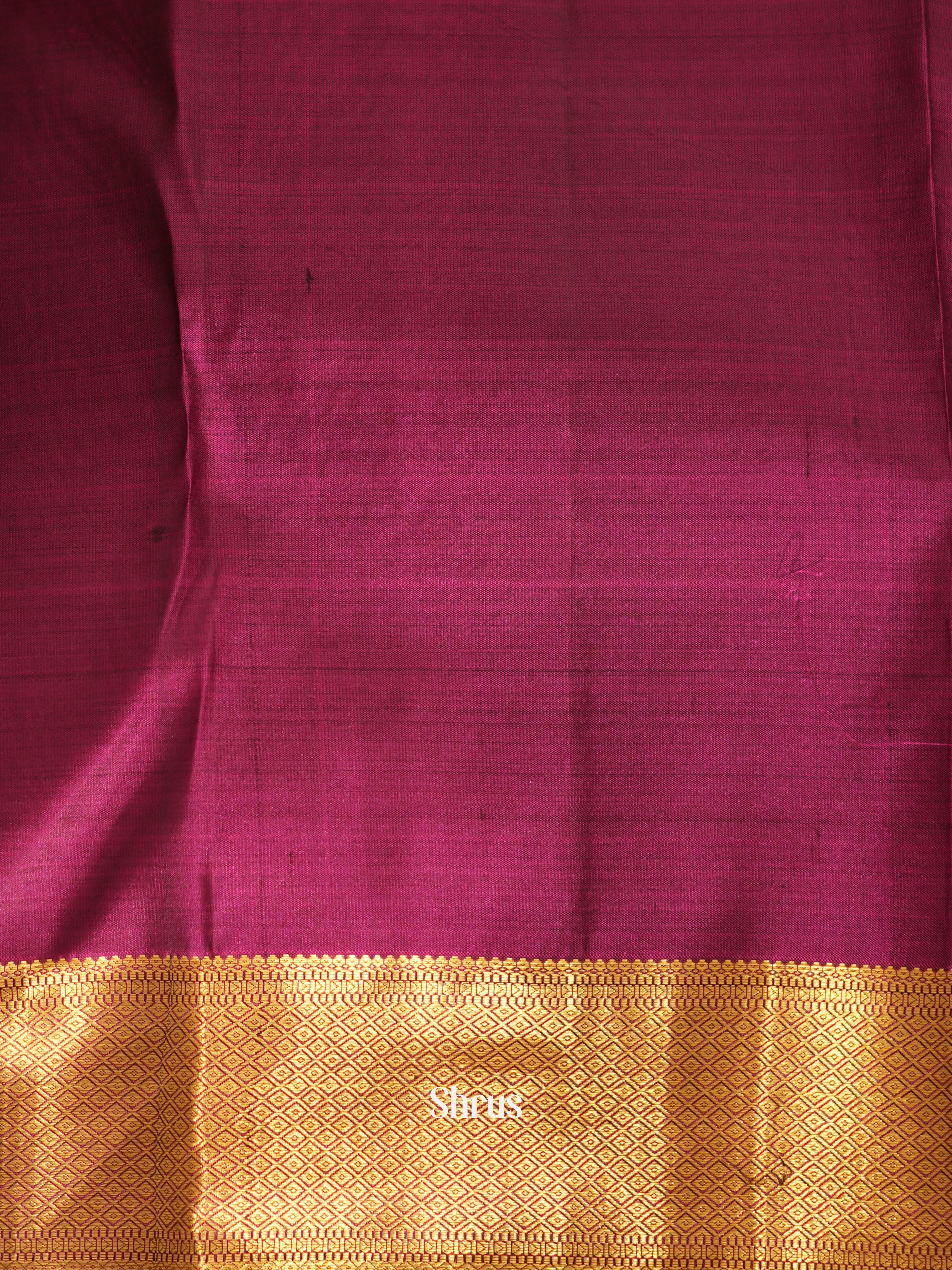 Green & Purple- Kanchipuram silk saree