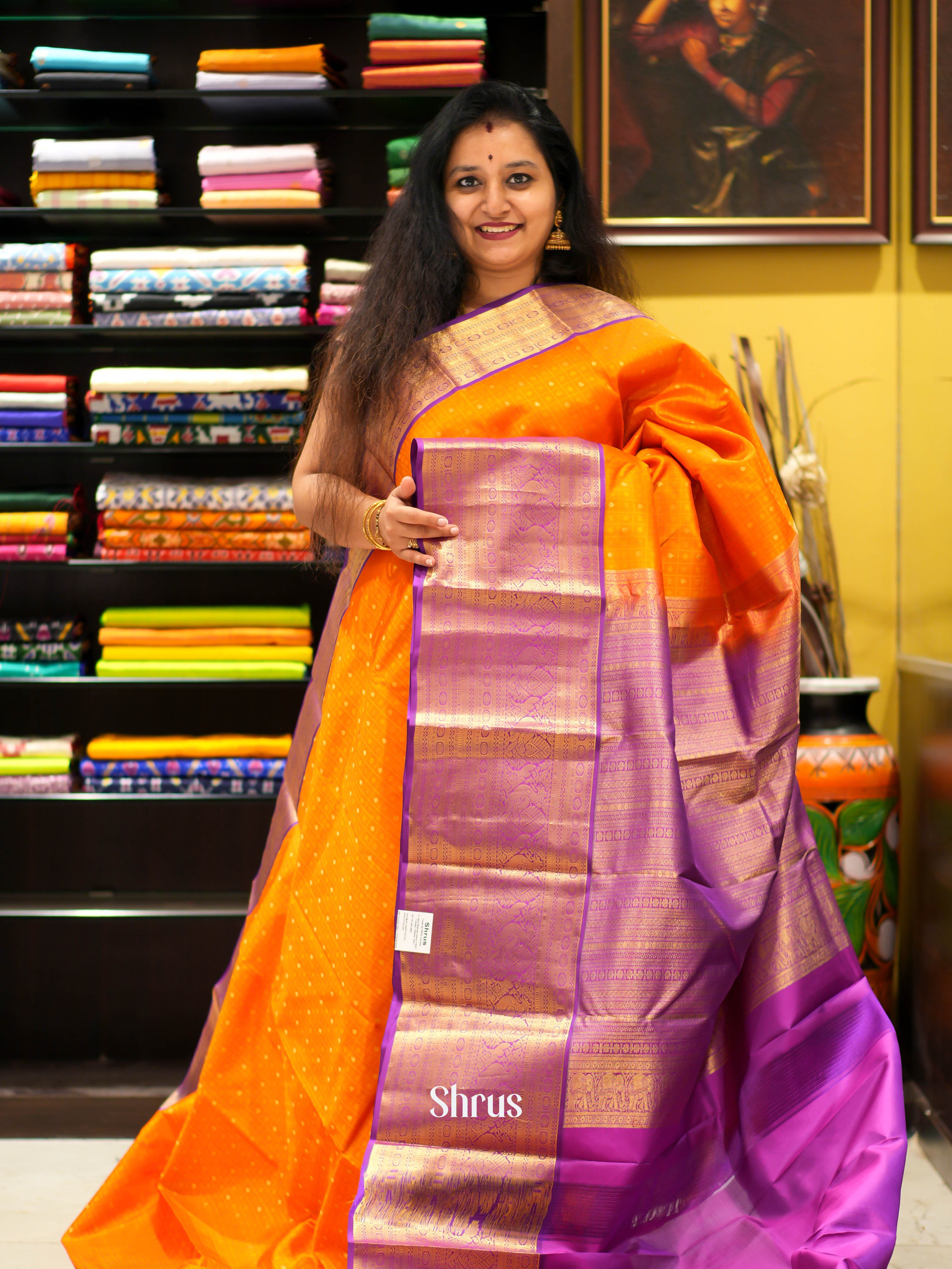 CGS30084 - Kanchipuram silk Saree