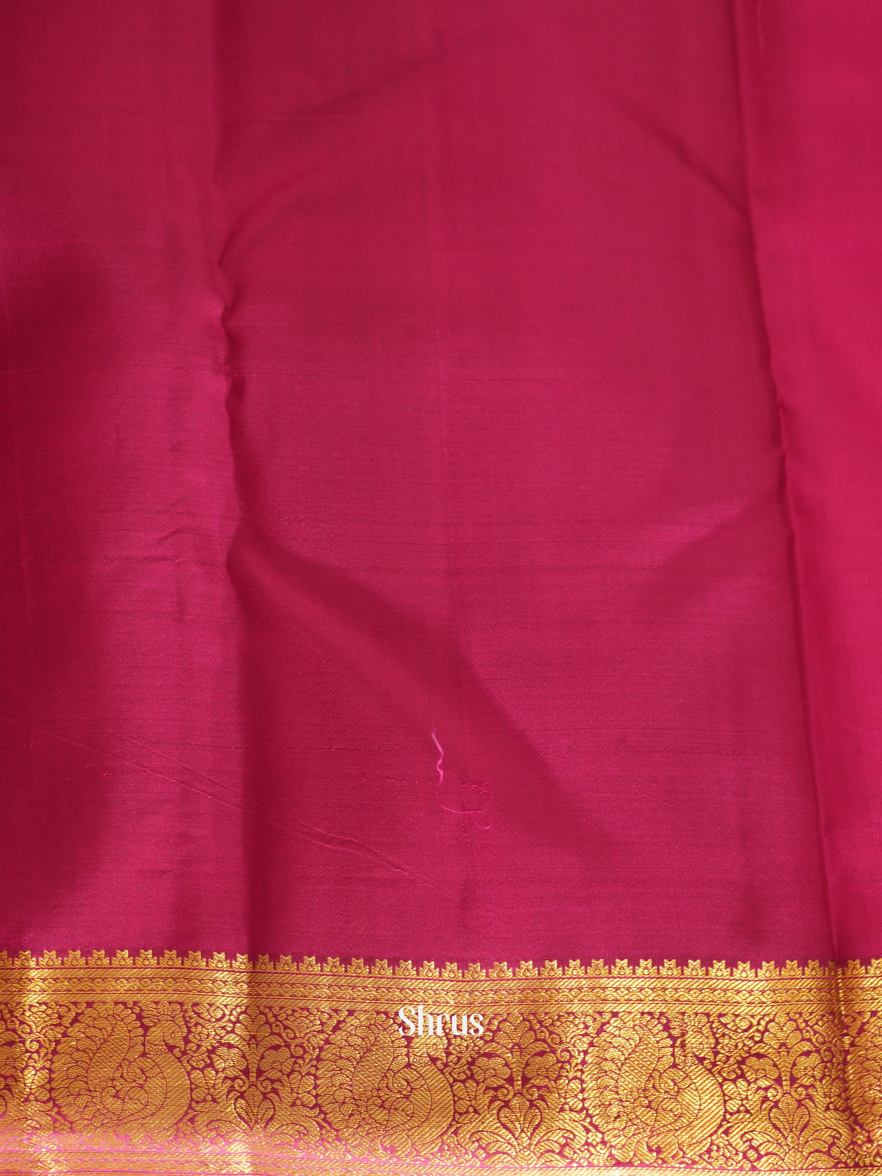 Purple(Single Tone) - Kanchipuram silk saree