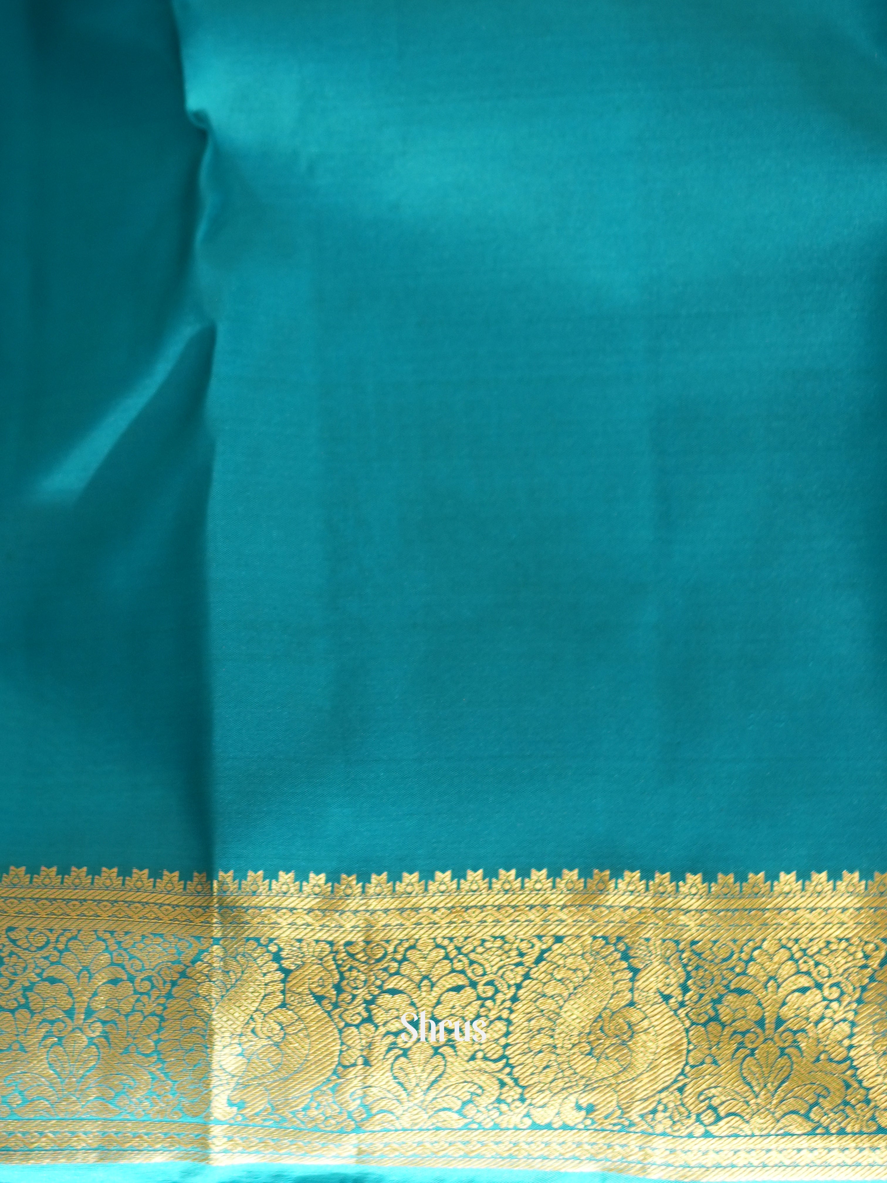 Blue(Single Tone) - Kanchipuram silk saree