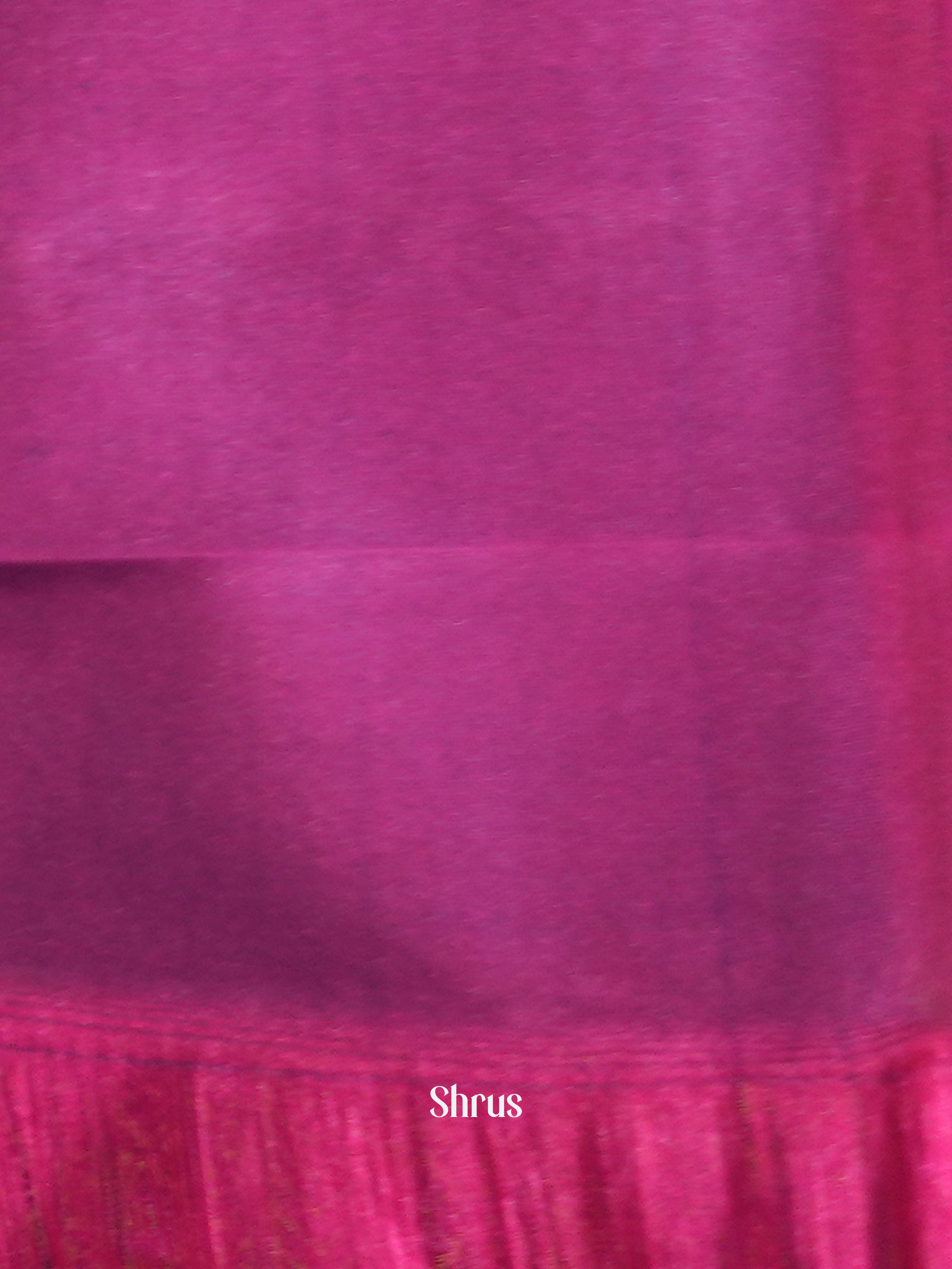 Teal Green &  Purple - Kanchipuram silk saree