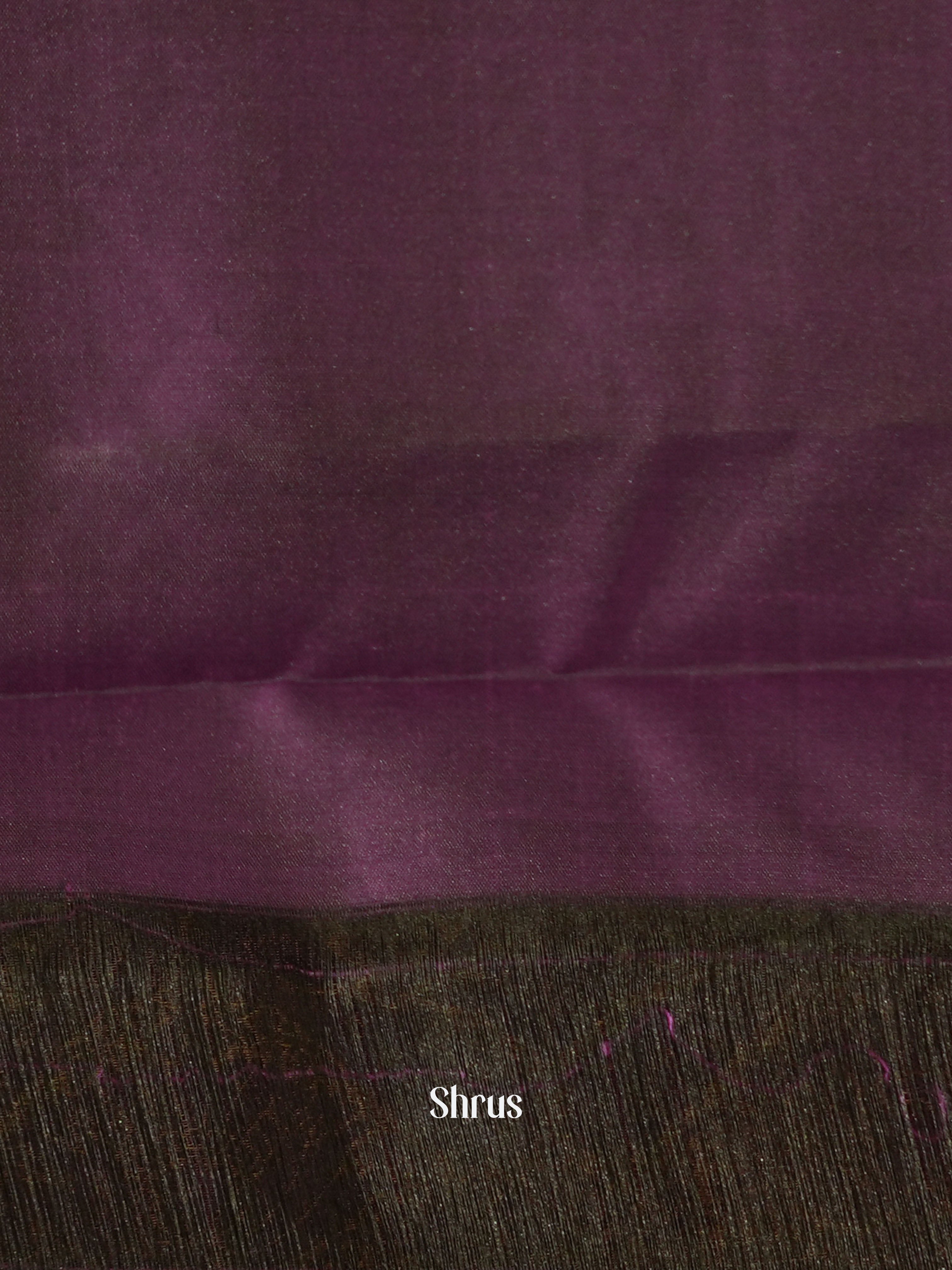 Purple(Single Tone) - Kanchipuram silk saree