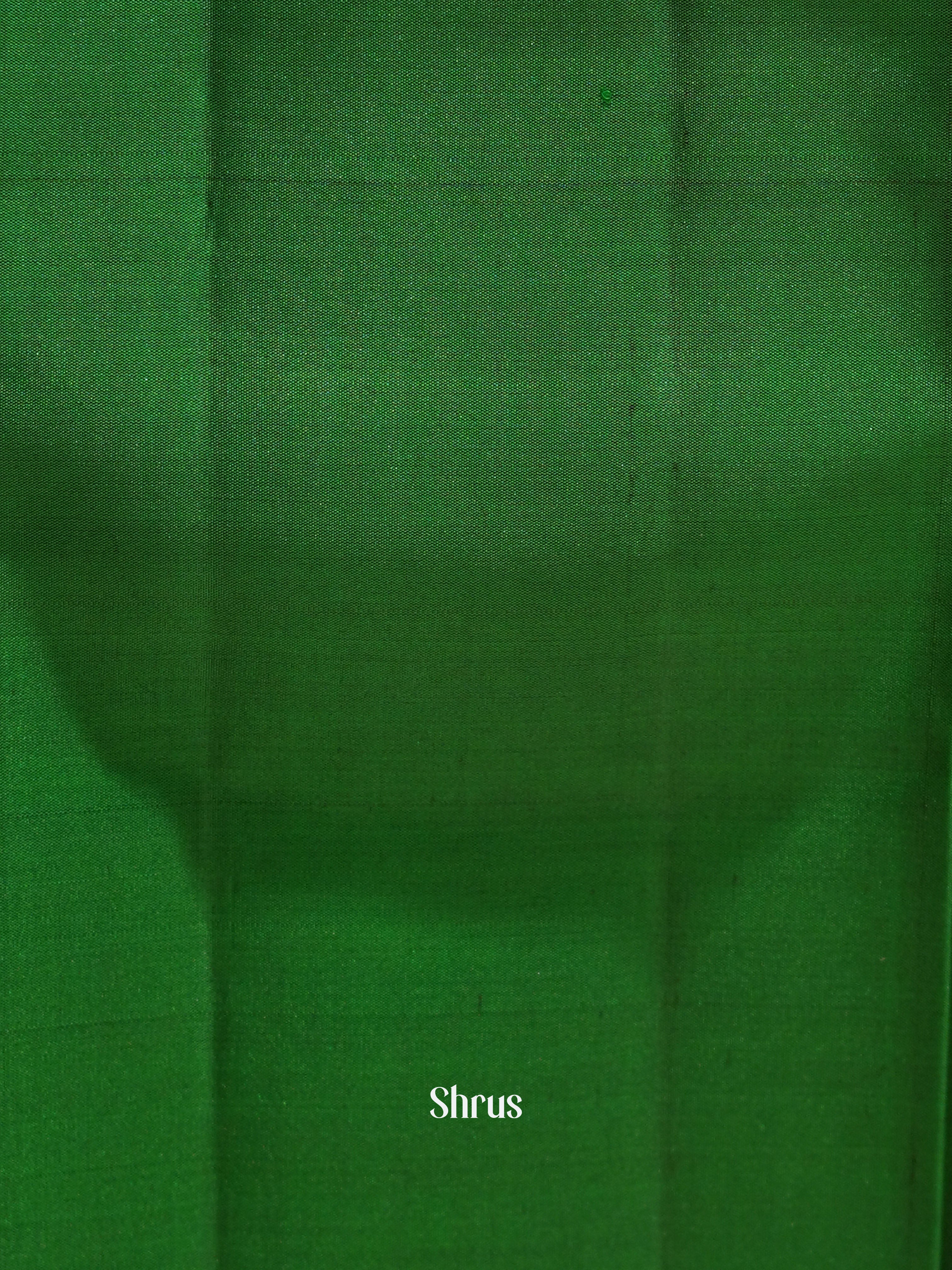 Green(Single Tone) - Kanchipuram silk saree