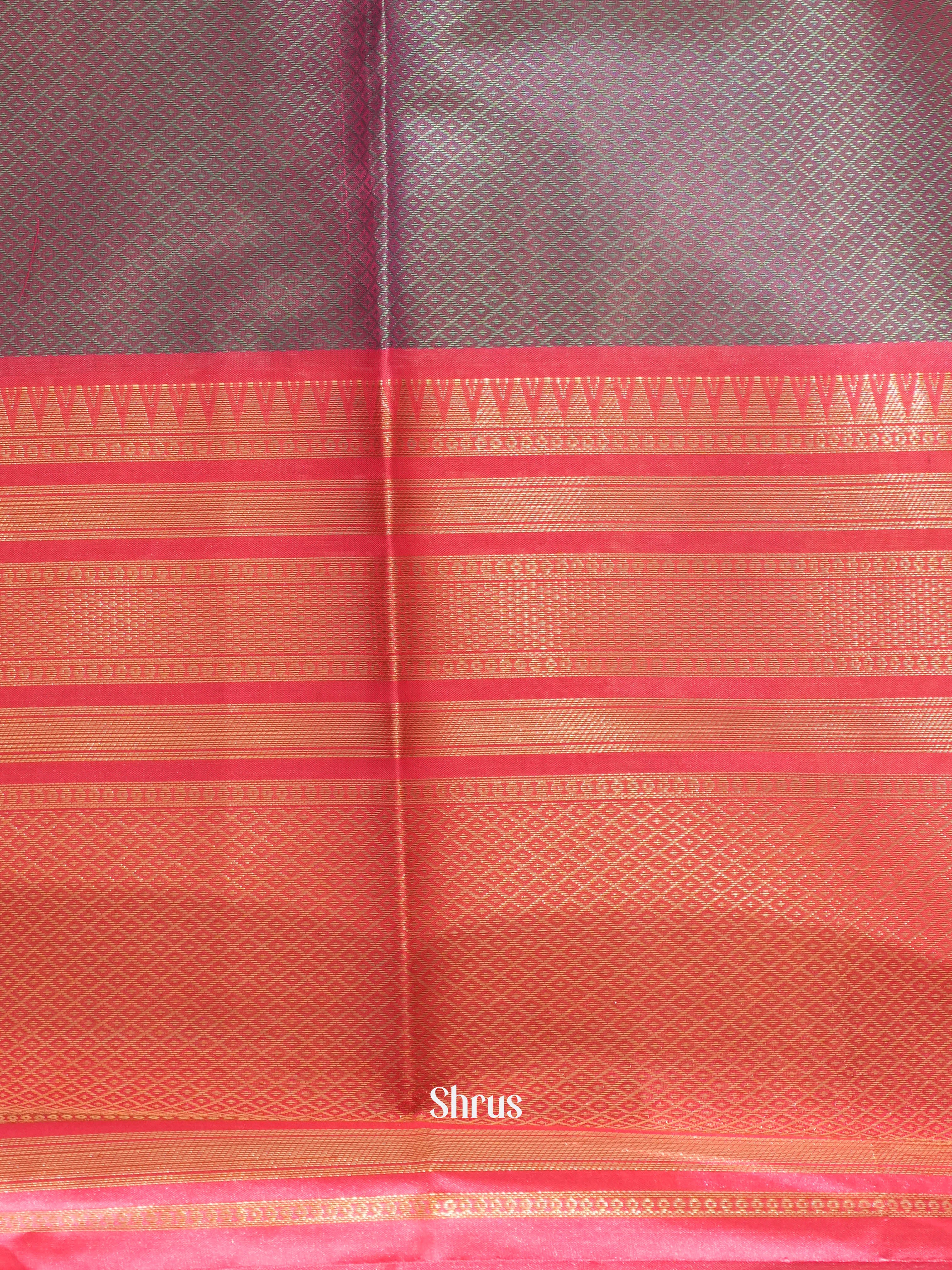 Green & Red - Tanchoi Saree