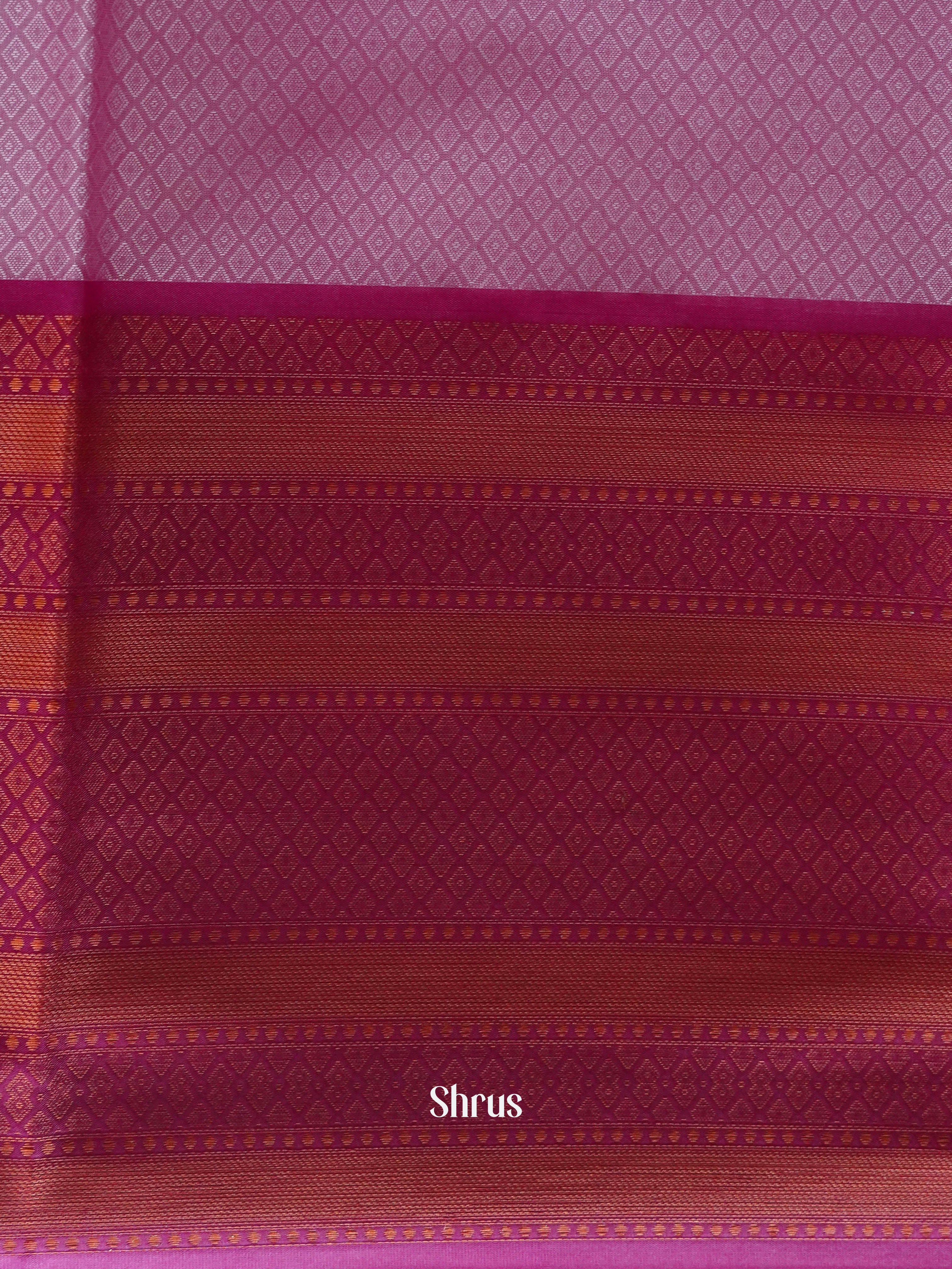 Baby Pink & Pink - Tanchoi Saree