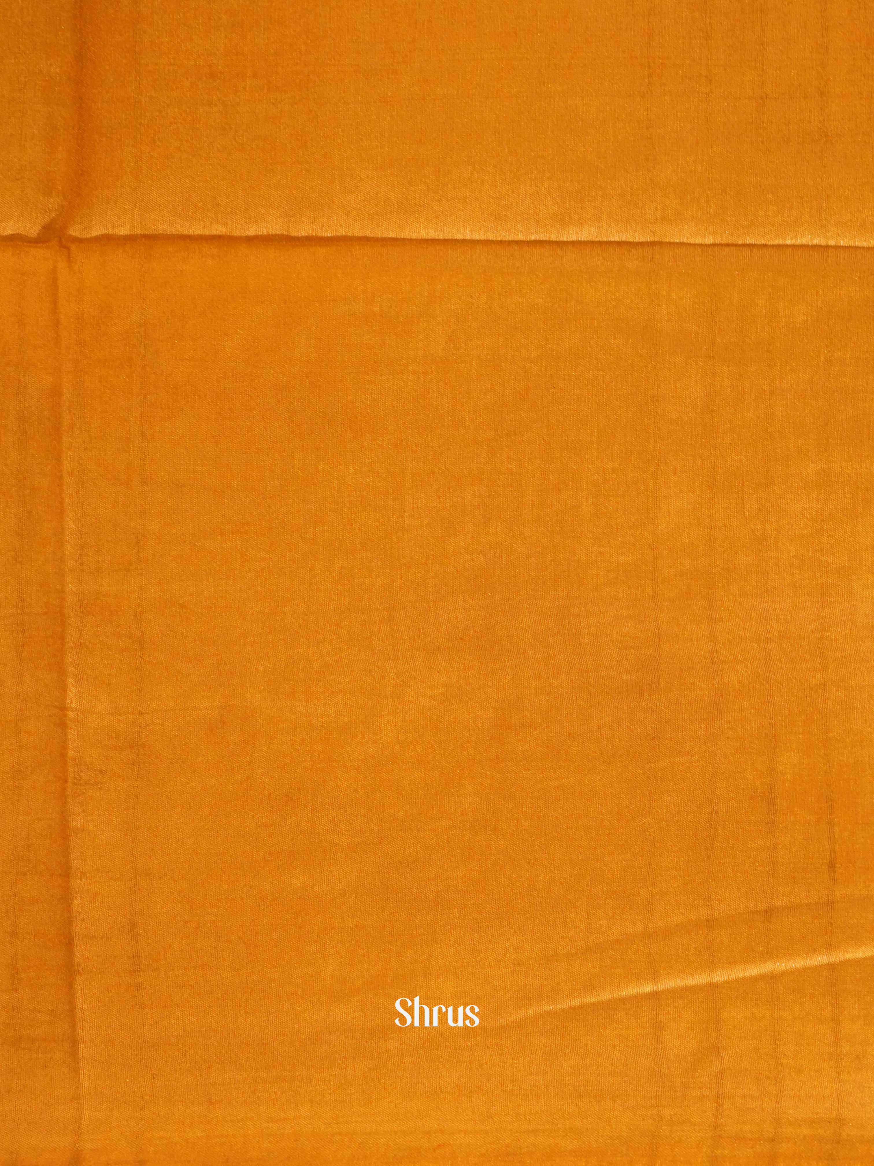 Brown &  Mustard - Shibori Saree