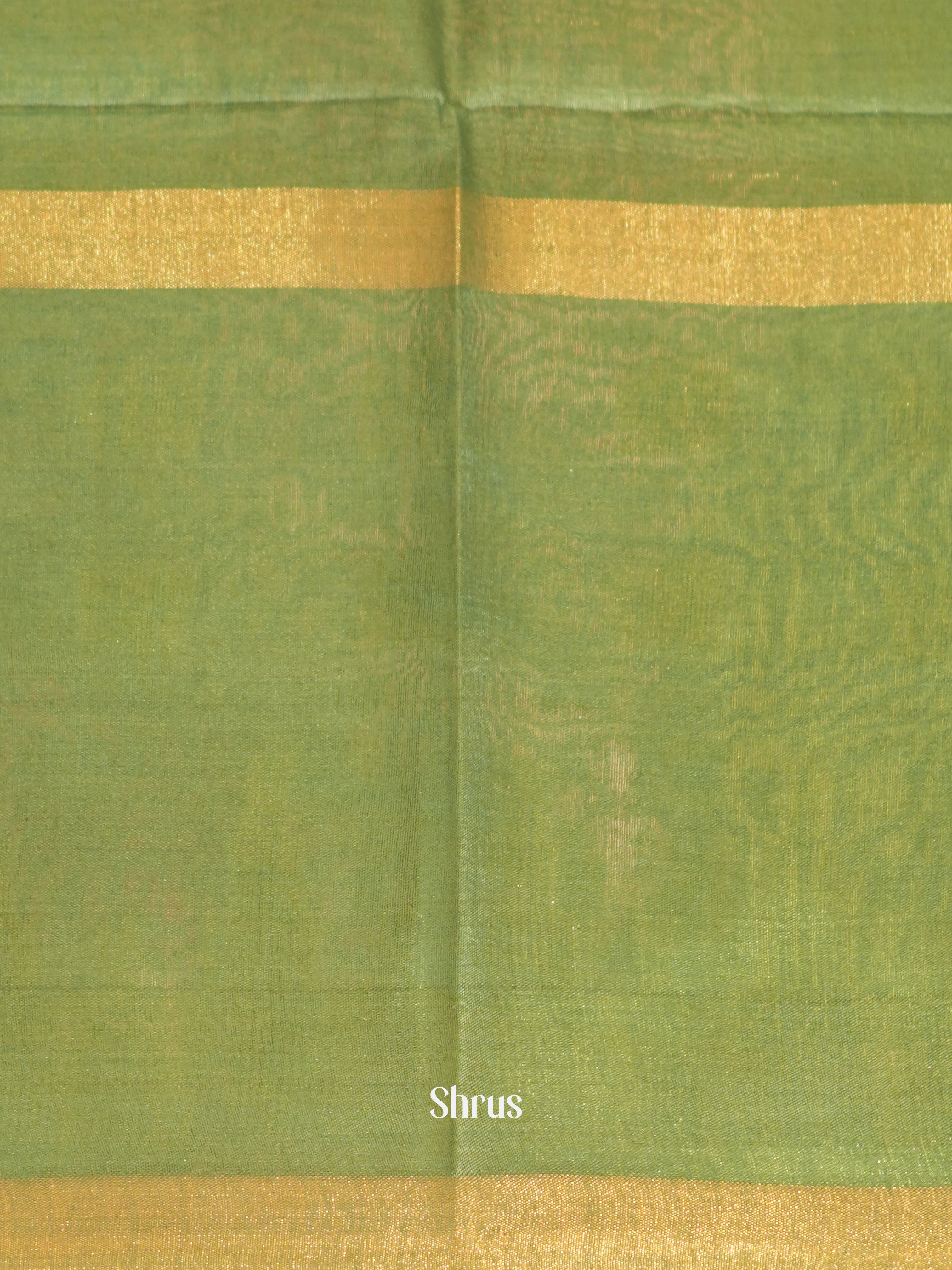 Mehandi Green & Green - Shibori Saree