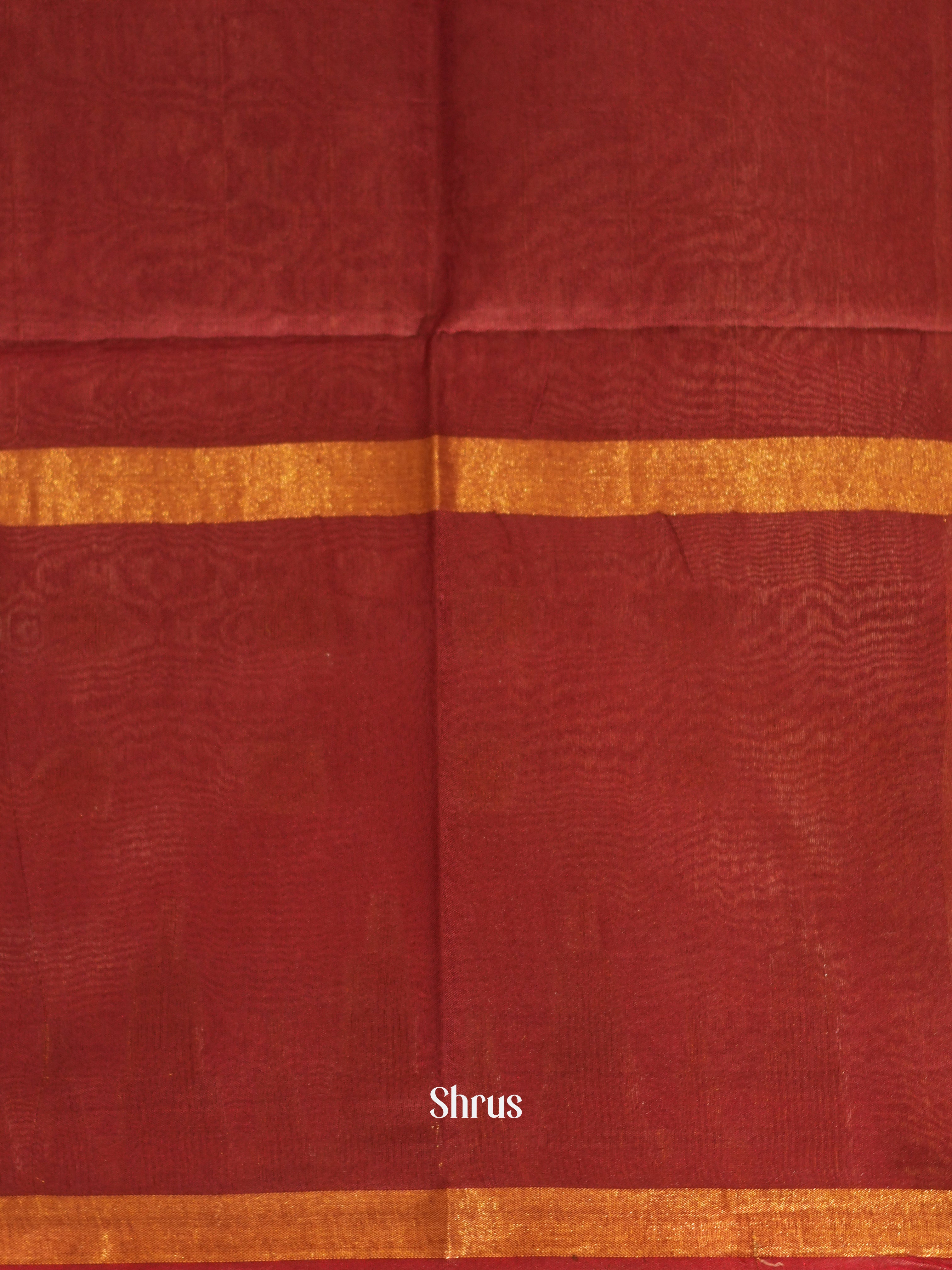 Dark Brown & Brown- Shibori Saree