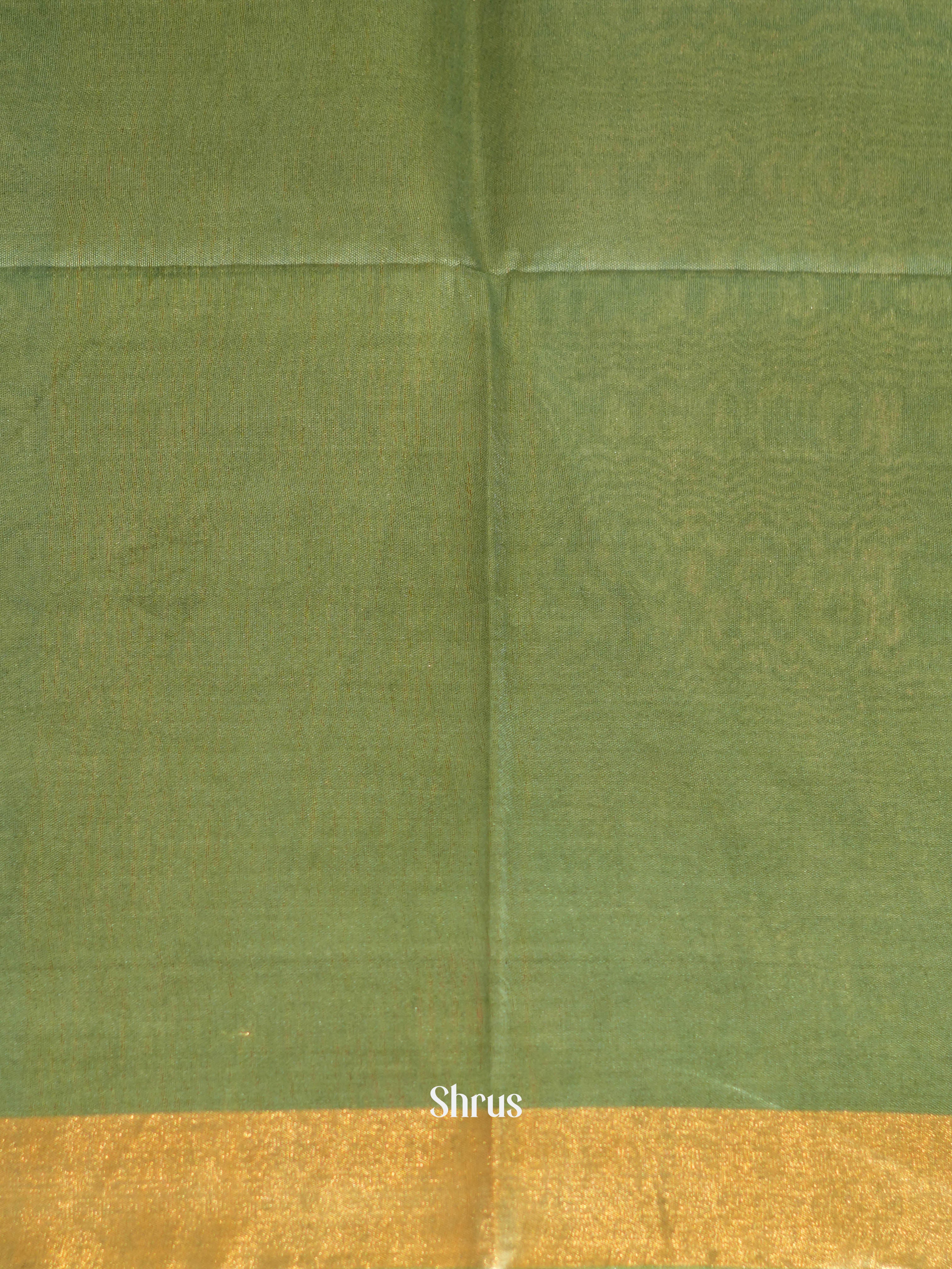 Mehandi Green & Green- Shibori Saree